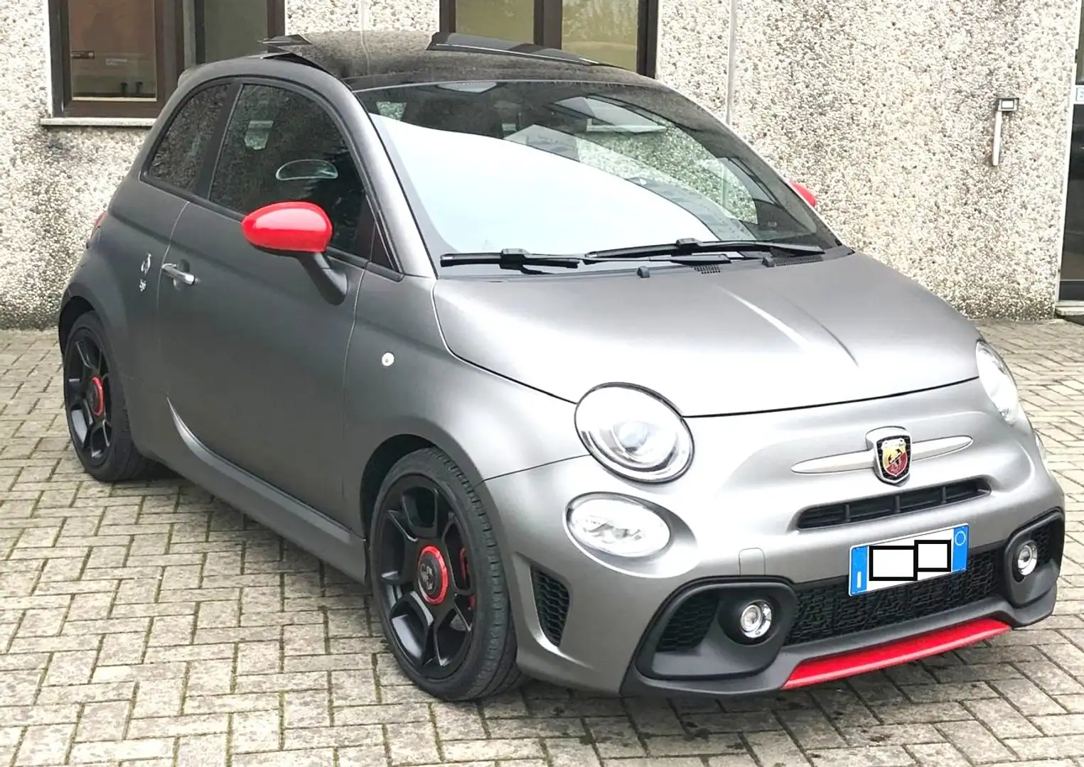 Abarth 595 1.4 t-jet Pista 165cv-70Th ANNIVERSARY-PARI NUOVO! Gris - 1