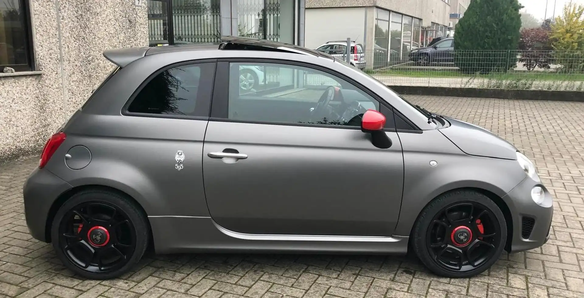 Abarth 595 1.4 t-jet Pista 165cv-70Th ANNIVERSARY-PARI NUOVO! Gris - 2