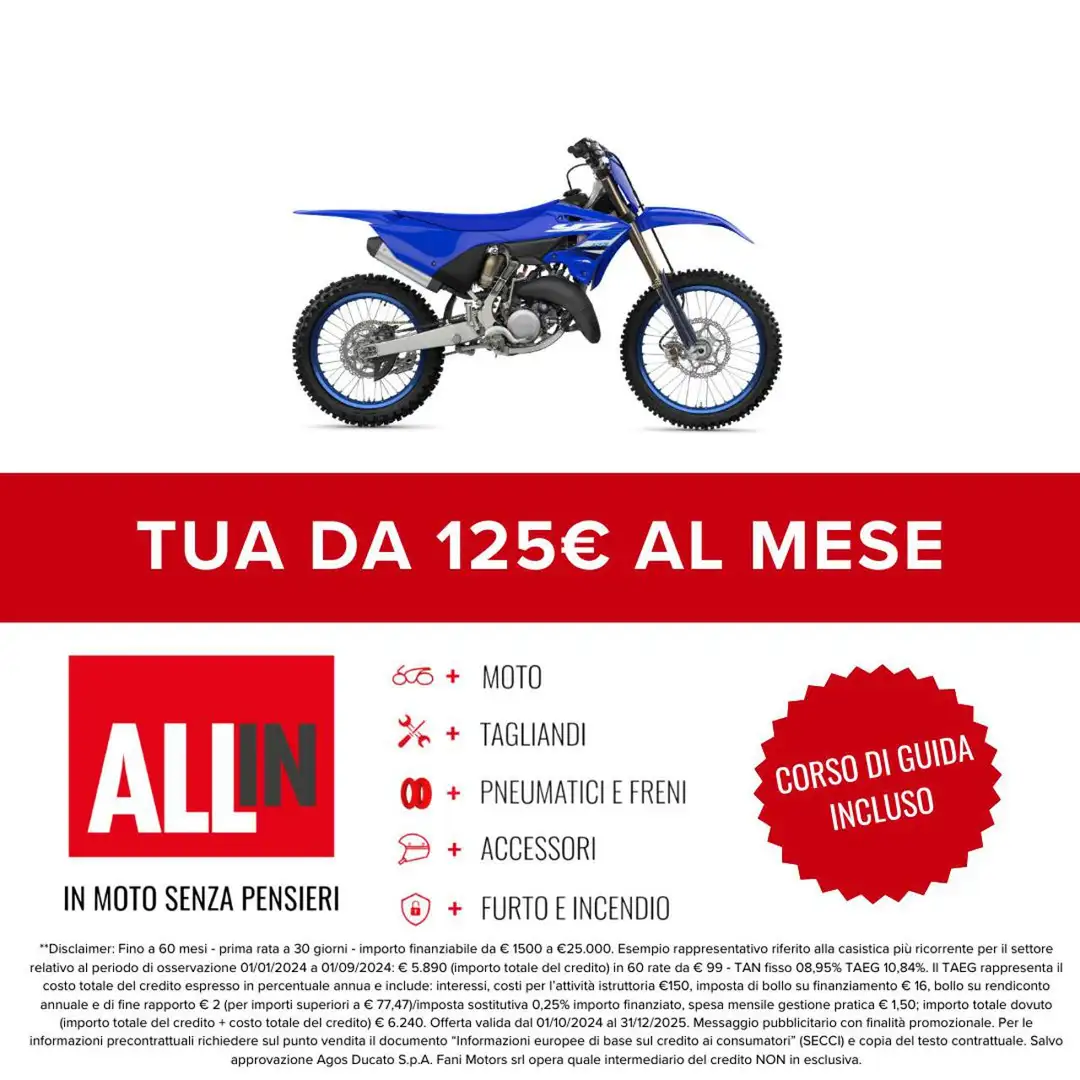 Yamaha YZ 125 YZ 125 Blue - 2