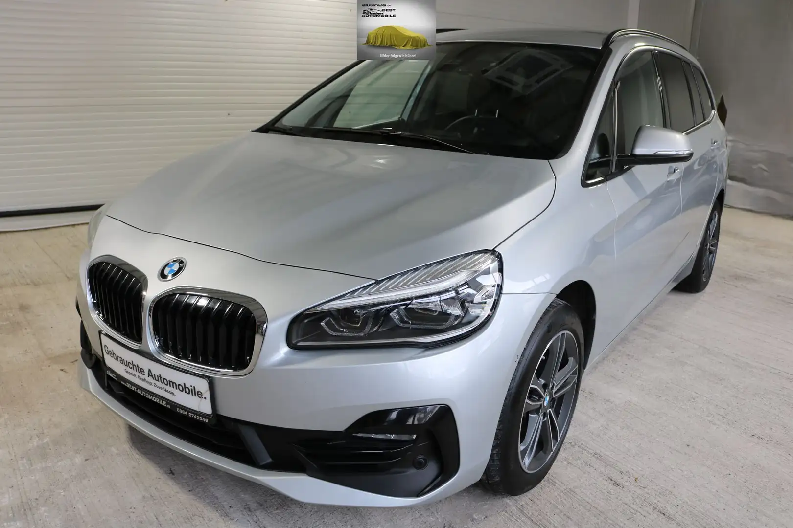 BMW 218 218i Gran Tourer Aut. Grau - 2