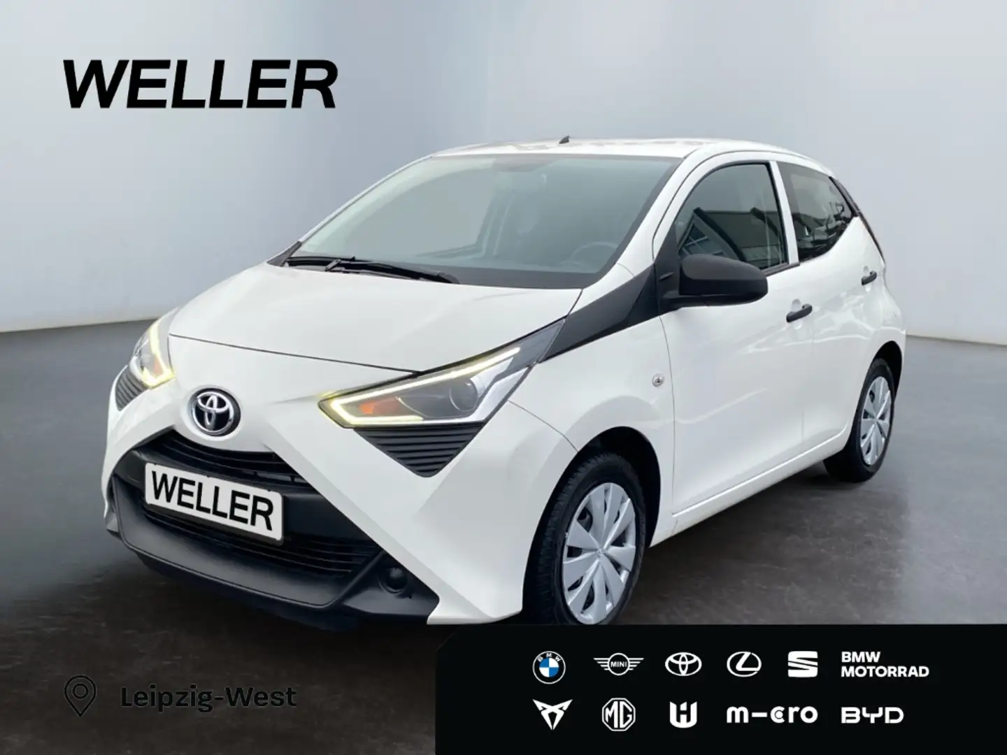 Toyota Aygo x *Klima*Bordcomputer*Colorverglasung*TRC* Weiß - 1