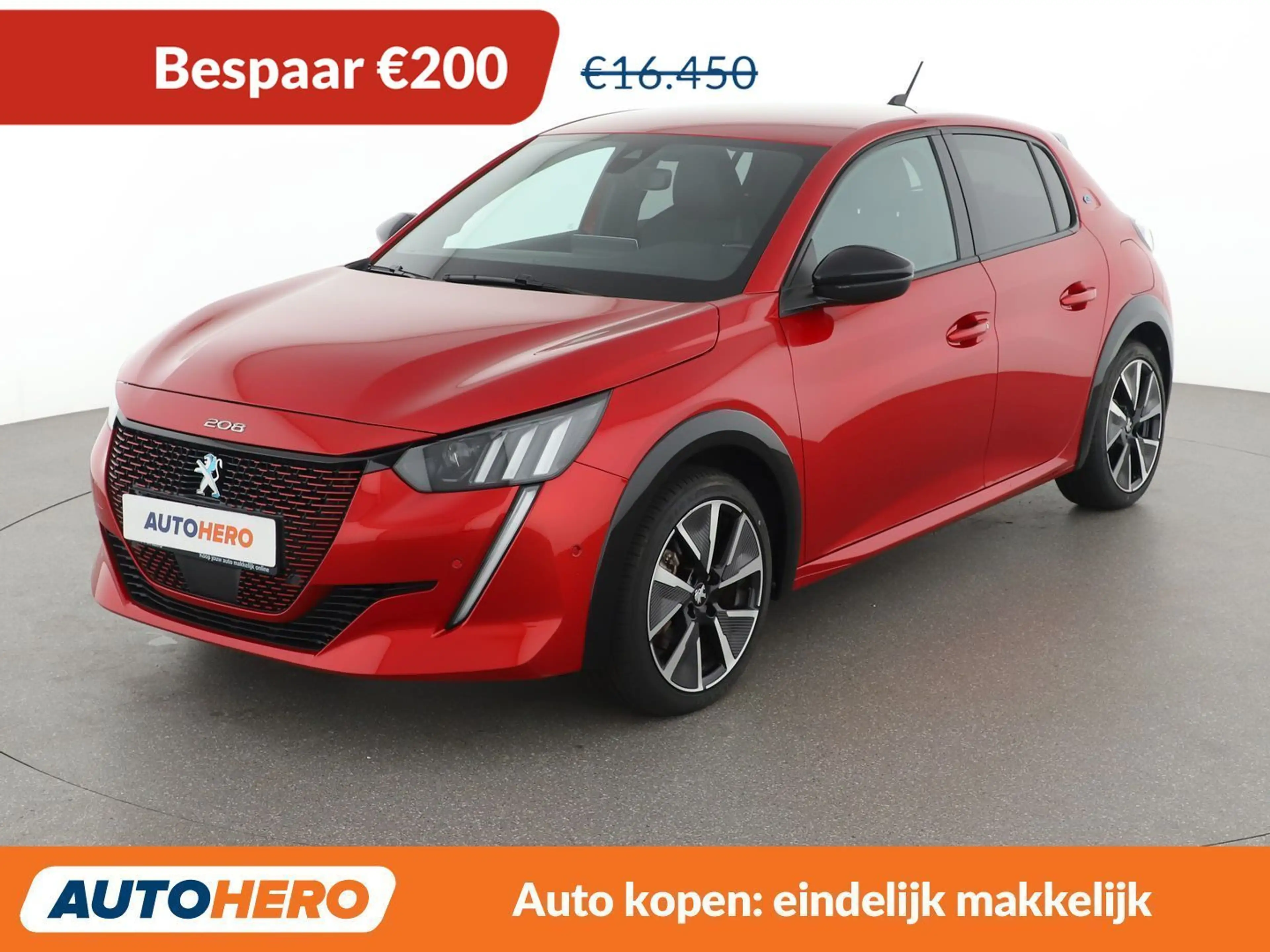 Peugeot e-208 electric drive 100 kW e GT