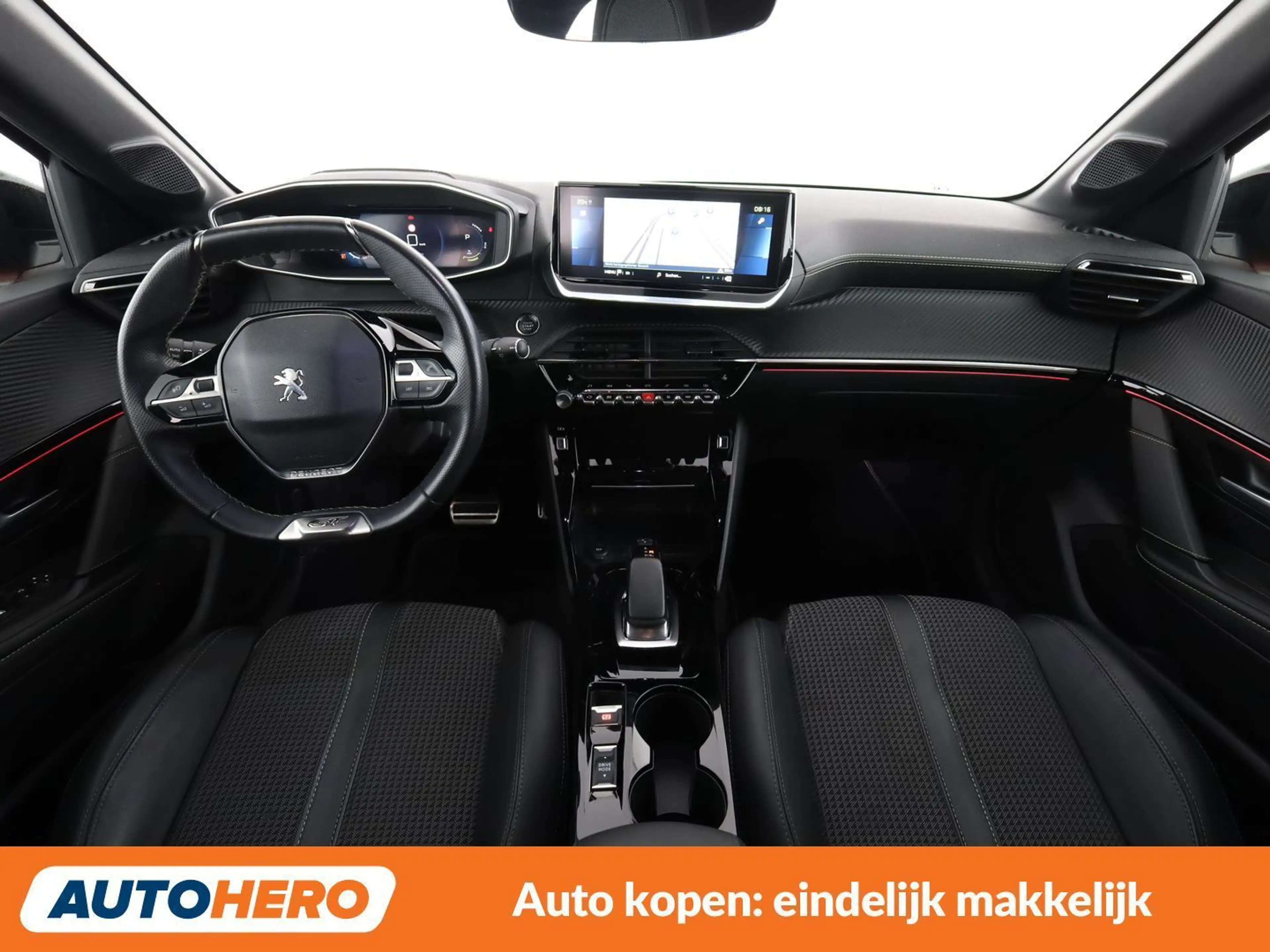 Peugeot e-208 electric drive 100 kW e GT — photo 13