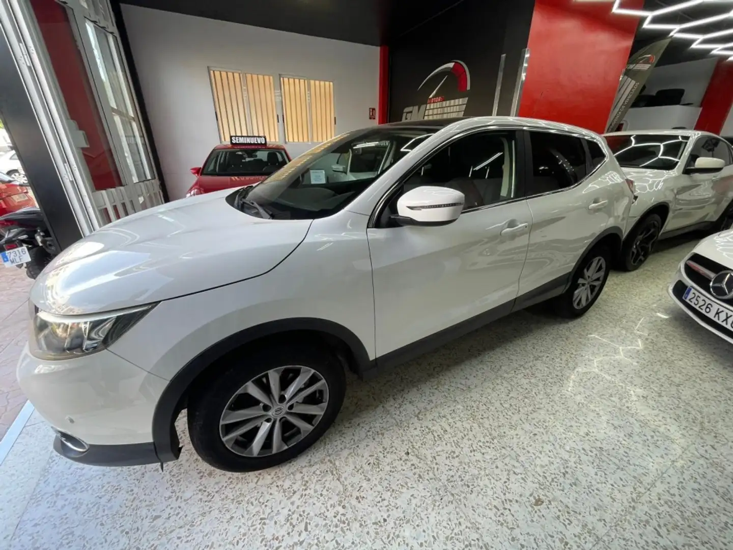 Nissan Qashqai 1.5dCi N-Tec 4x2 Blanco - 2