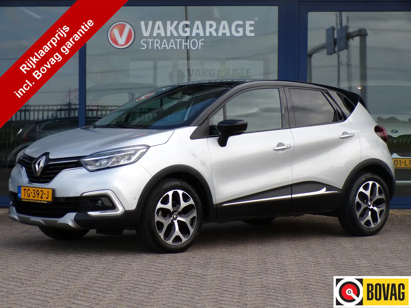 Renault Captur 1.2 TCe Intens, Automaat / Trekhaak / Android Auto Grijs - 1