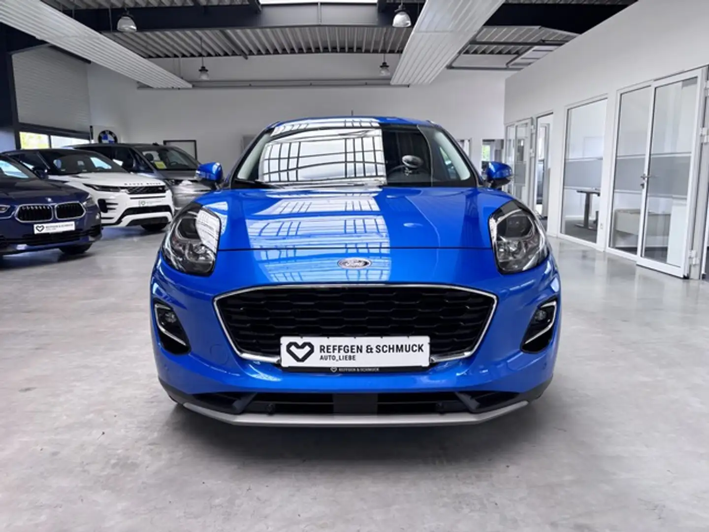 Ford Puma TITANIUM KLIMA+NAVI+LED+KAMERA+ACC+MASSAGE+ Albastru - 2