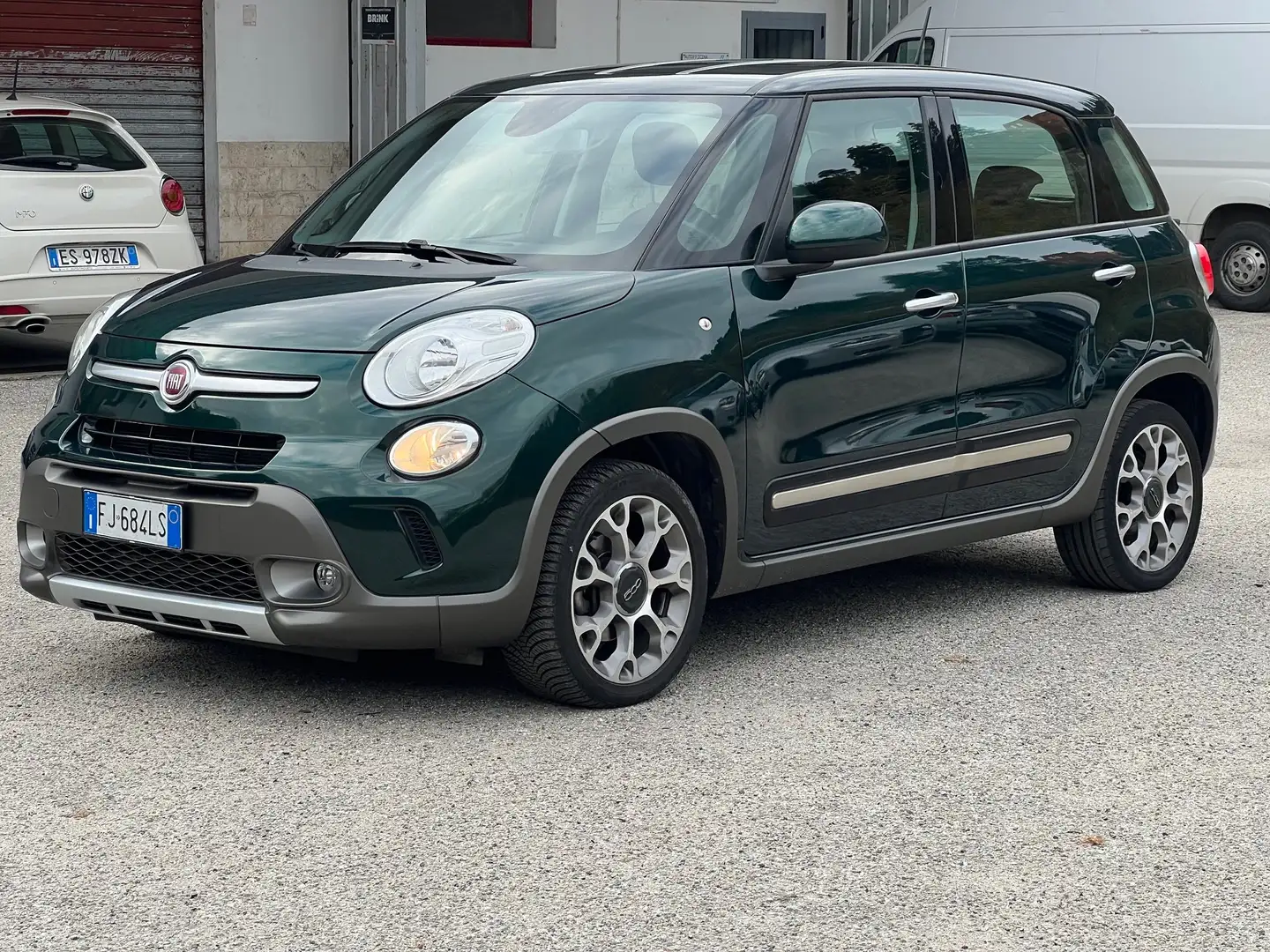 Fiat 500L 500L 1.3 mjt Trekking 95cv Verde - 1