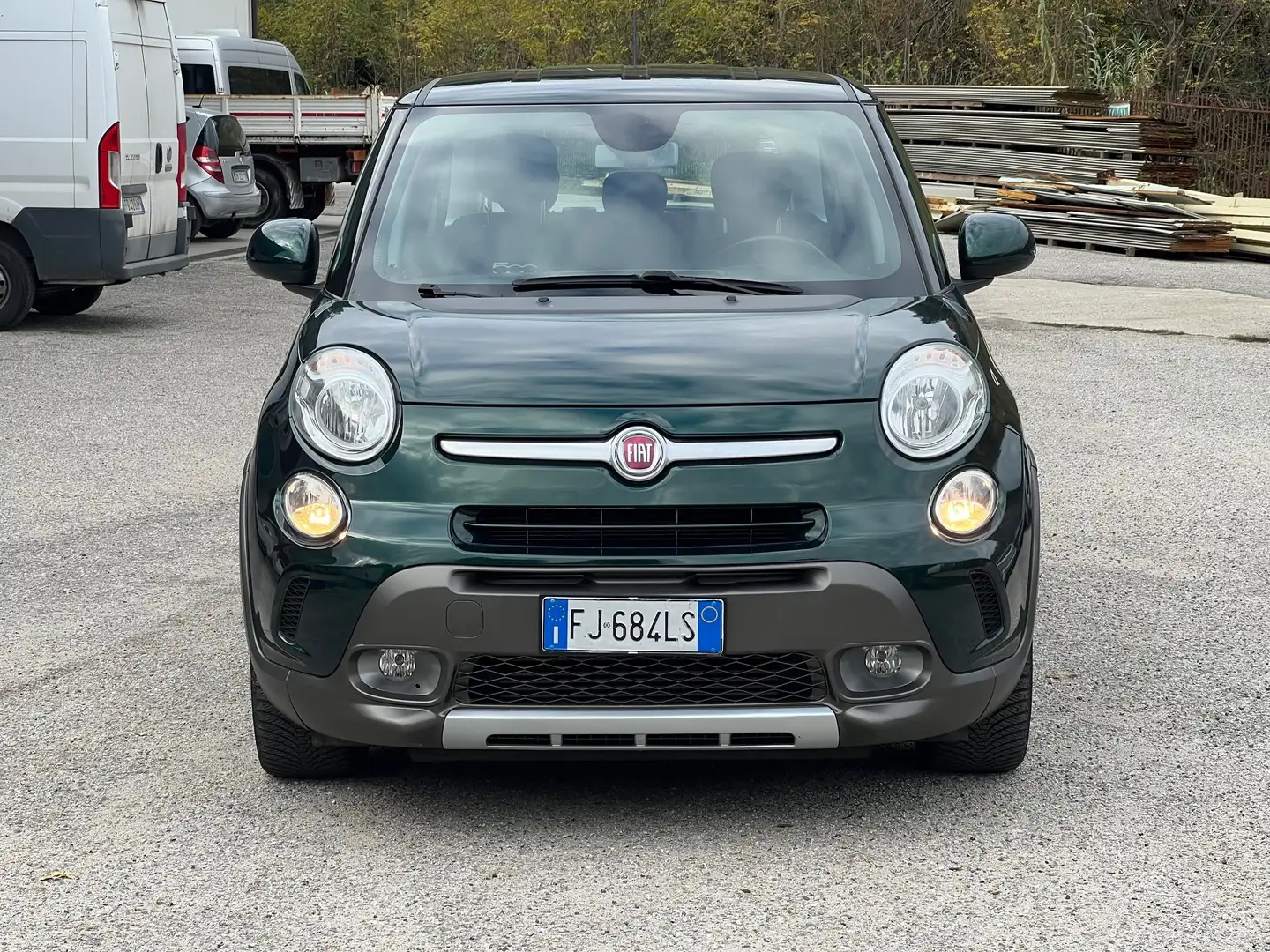 Fiat 500L 500L 1.3 mjt Trekking 95cv Verde - 2