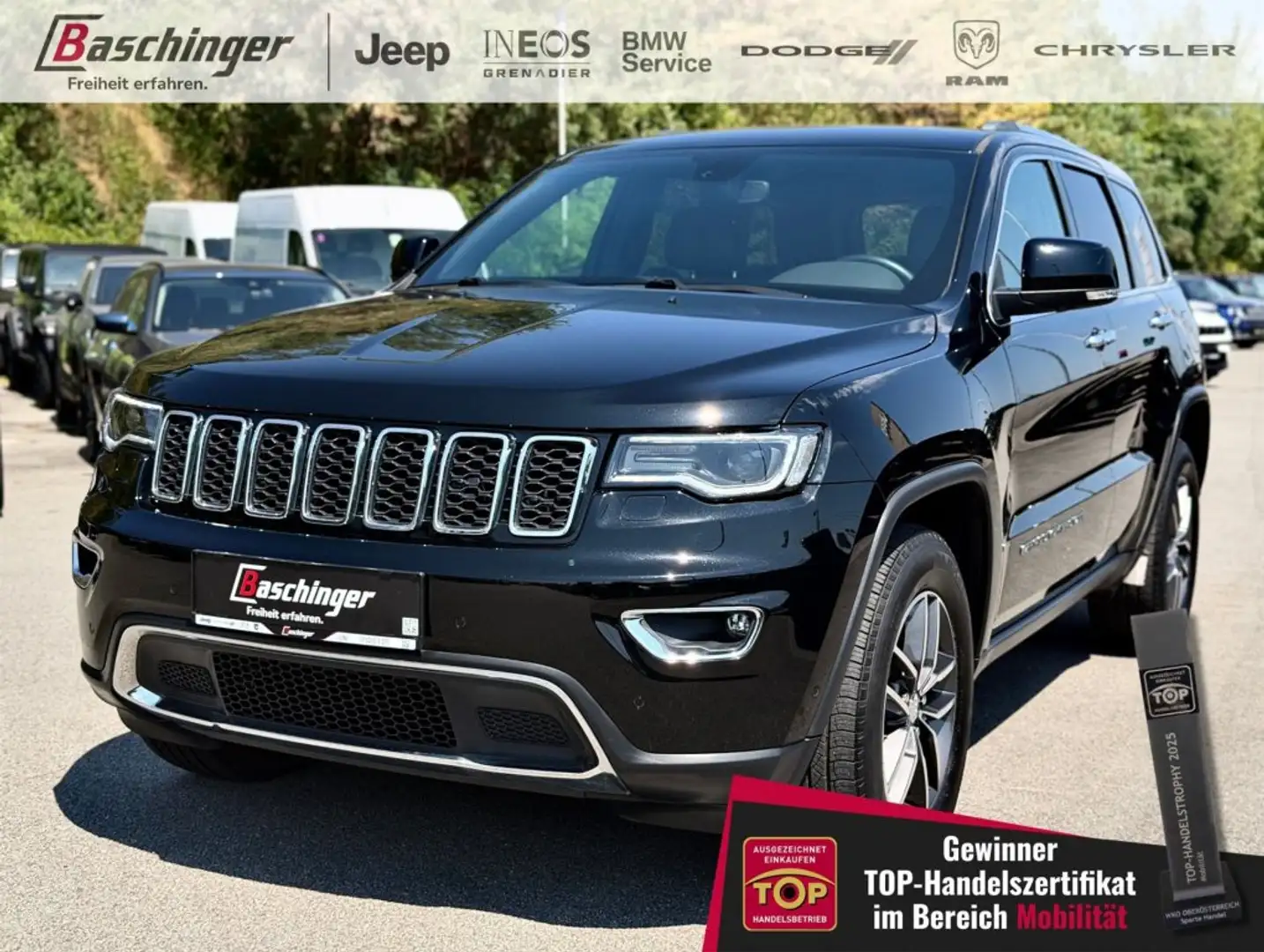 Jeep Grand Cherokee Limited 3.0 V6 Schwarz - 1