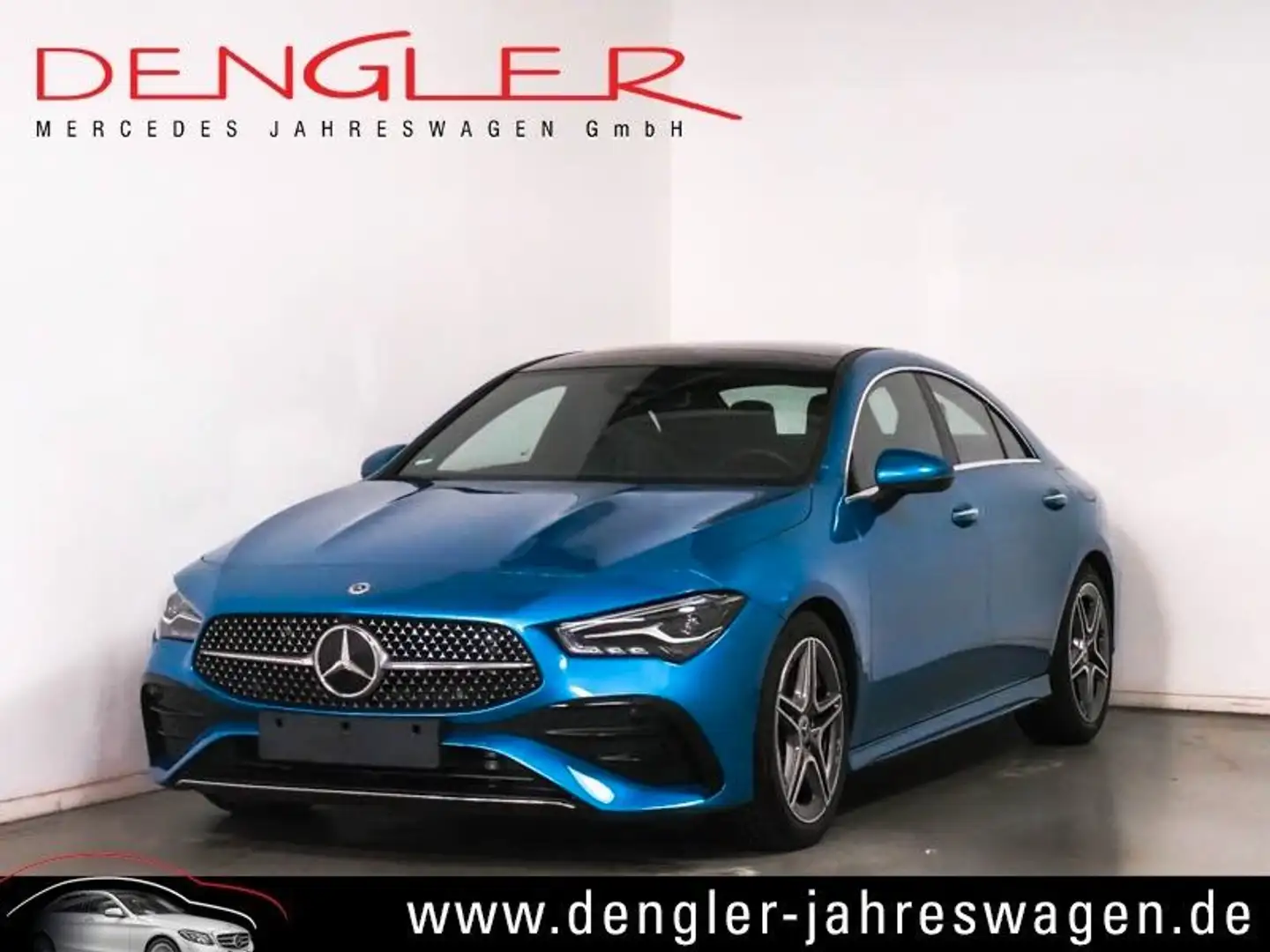 Mercedes-Benz CLA 220 4M PANO*STDHZNG*360*ACC AMG Line Premium Blau - 1