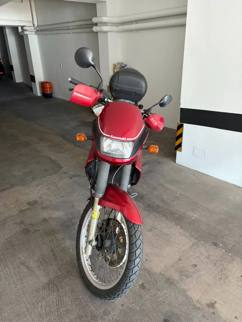 Kawasaki KLE 500 Standard Rojo - 2