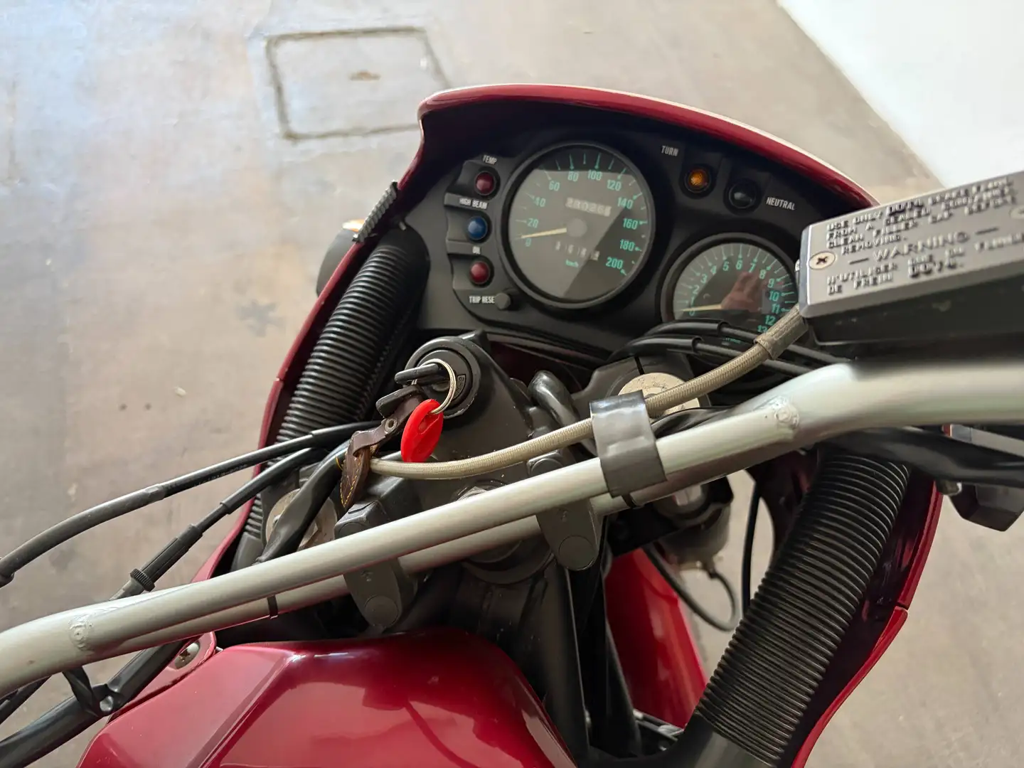 Kawasaki KLE 500 Standard Rojo - 2
