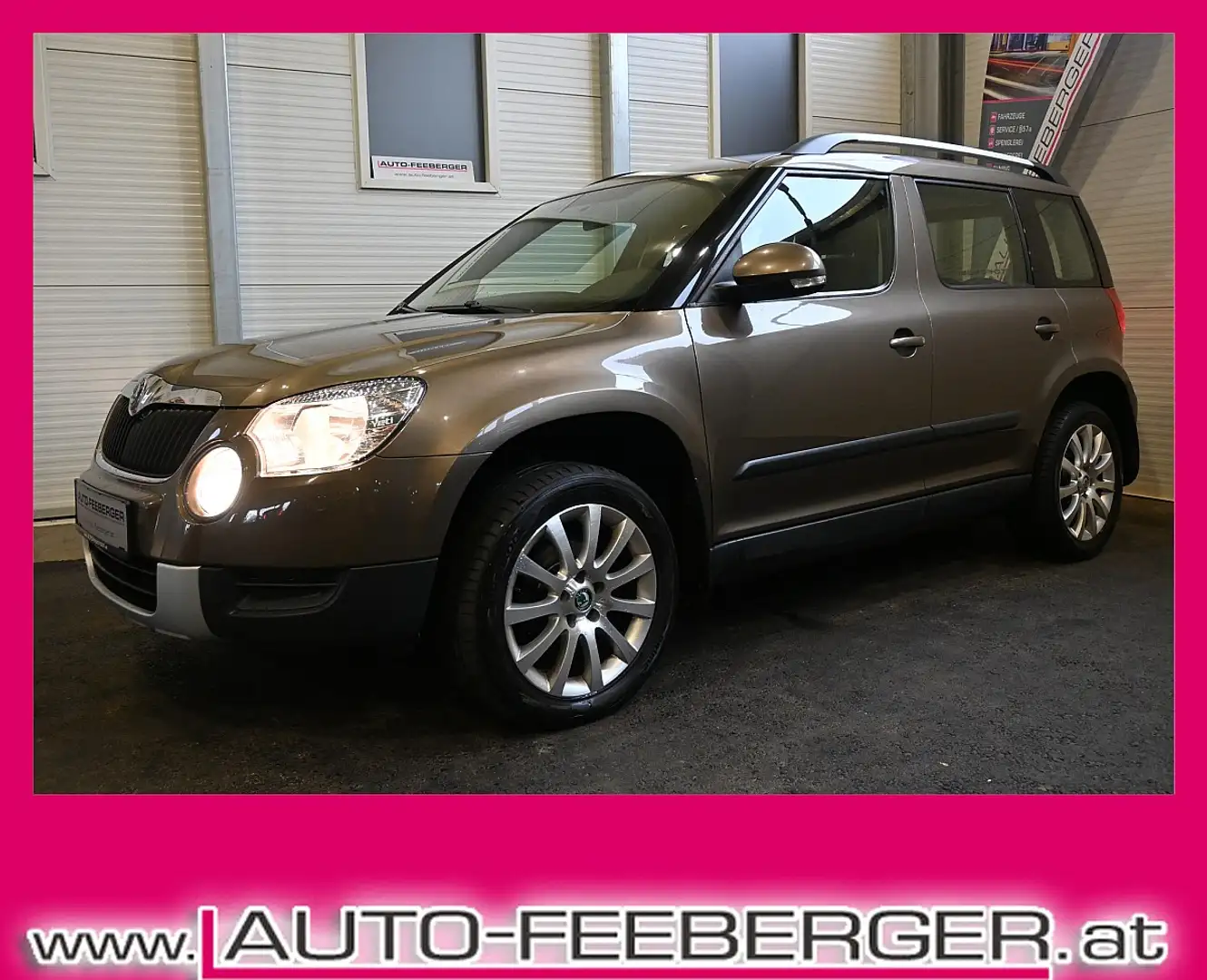 Skoda Yeti 4x4 Experience A 2,0 TDI CR DPF AHK,Sitzheizung... Braun - 1