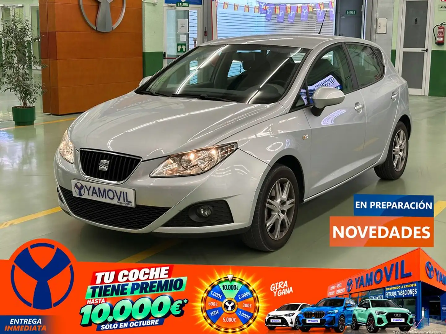 SEAT Ibiza 1.6 Style DSG Gris - 1