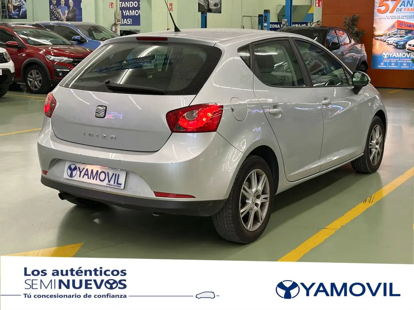 SEAT Ibiza 1.6 Style DSG Gris - 2