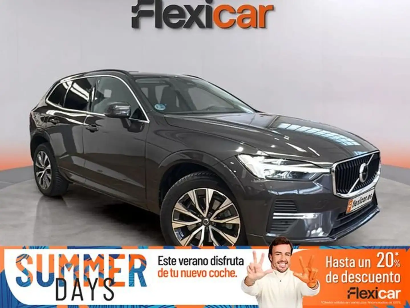 Volvo XC60 2.0+B4+D+AWD+Momentum+Auto Gris - 1