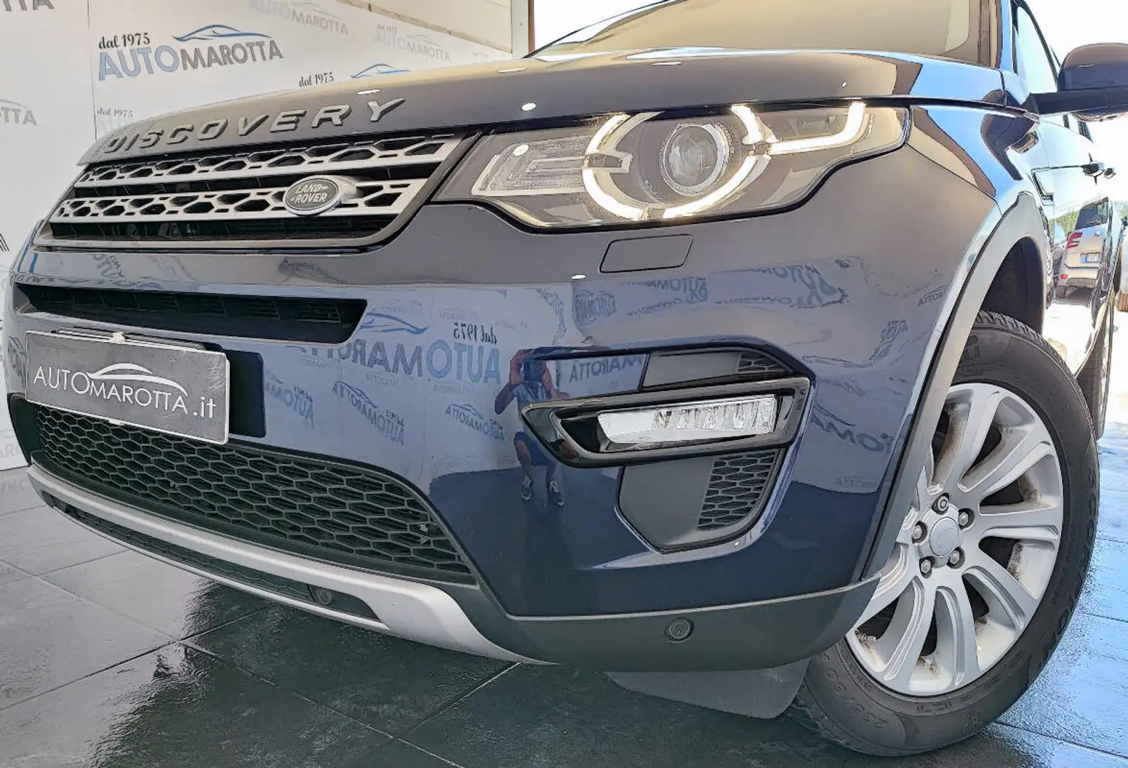 Land Rover Discovery Sport Sport 2.0 td4 HSE awd 180cv 7 POSTI! PELLE! TAGLIANDI UFFICIALI! Blu/Azzurro - 2