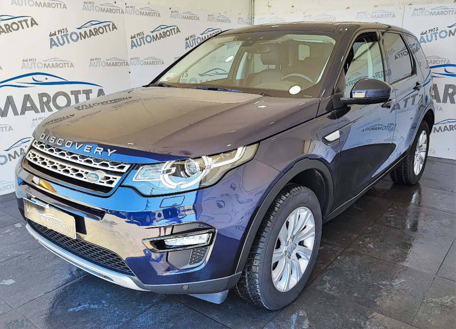 Land Rover Discovery Sport Sport 2.0 td4 HSE awd 180cv 7 POSTI! PELLE! TAGLIANDI UFFICIALI! Blu/Azzurro - 1