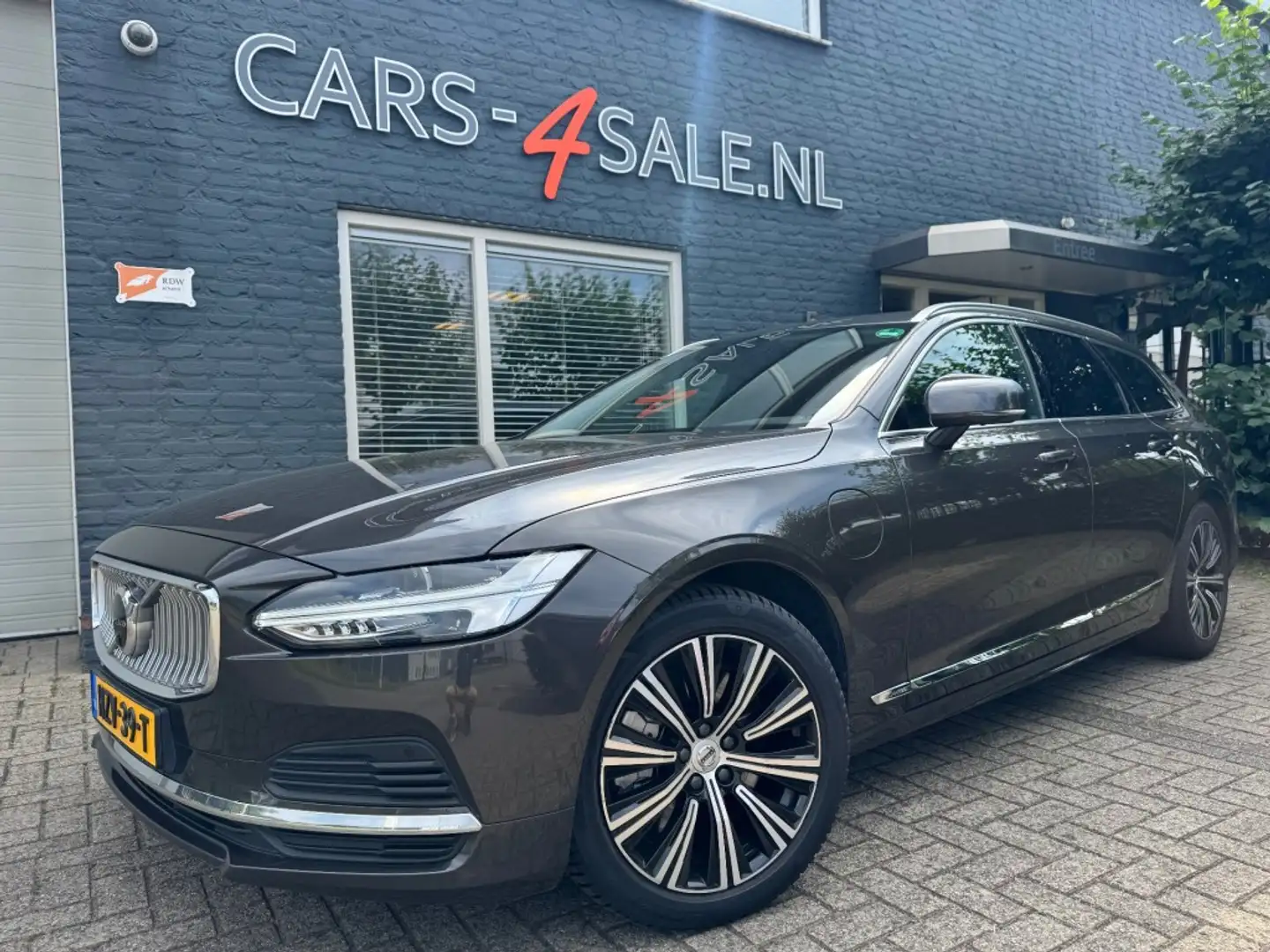 Volvo V90 2.0 T-6 Recharge 340pk AWD Inscription + Leder + 3 Grau - 1
