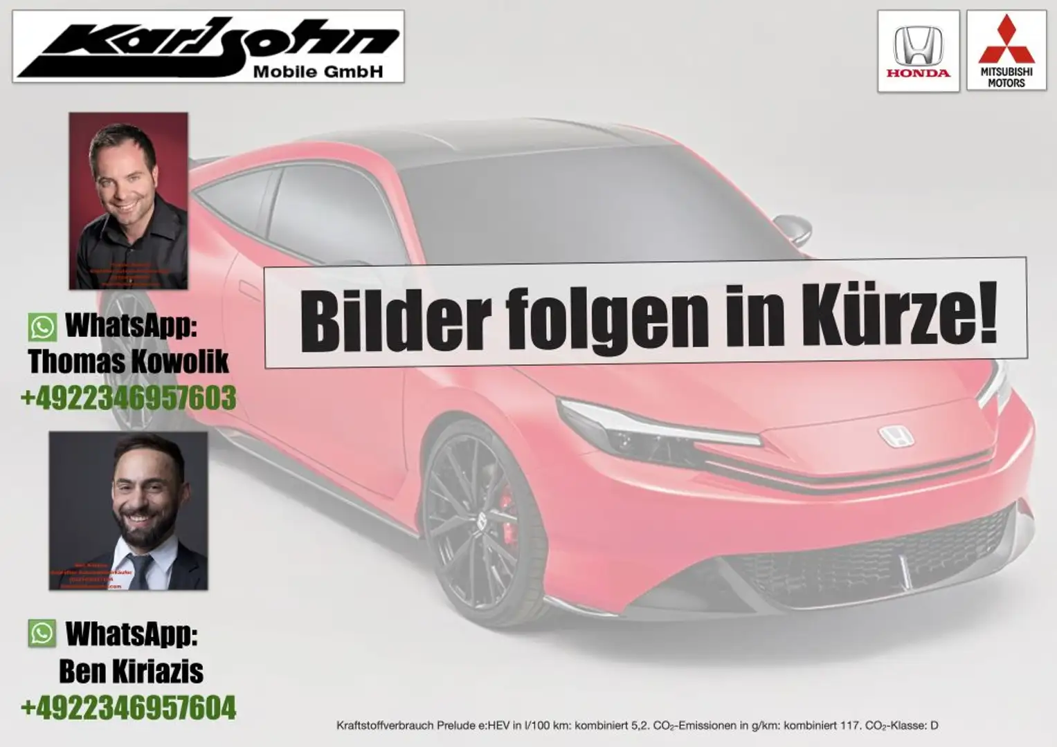 Honda CR-V e:HEV 2.0 i-MMD Hybrid 4WD Lifestyle Silber - 1