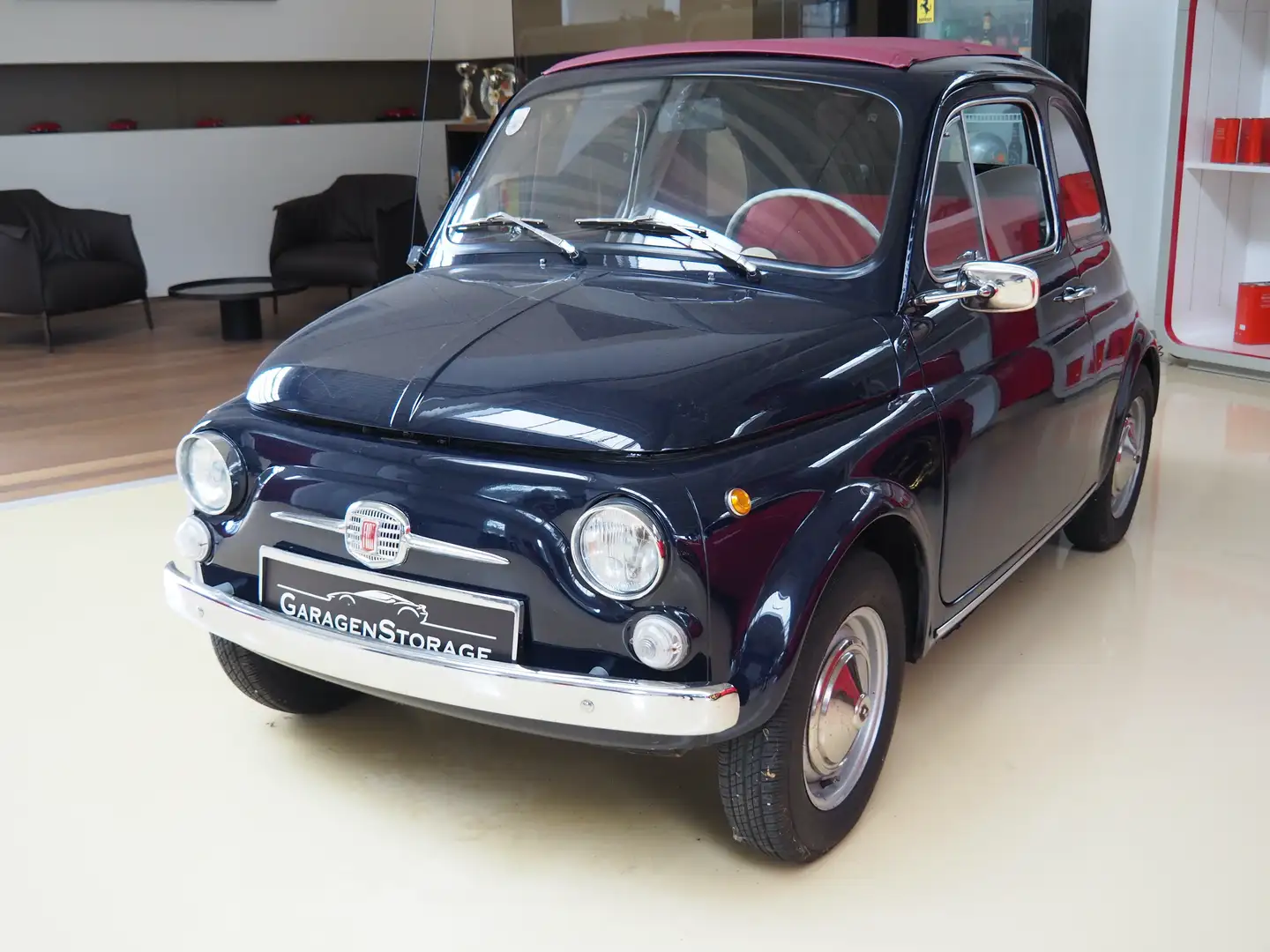 Fiat 500 D * SAMMLERSTÜCK * Bleu - 1