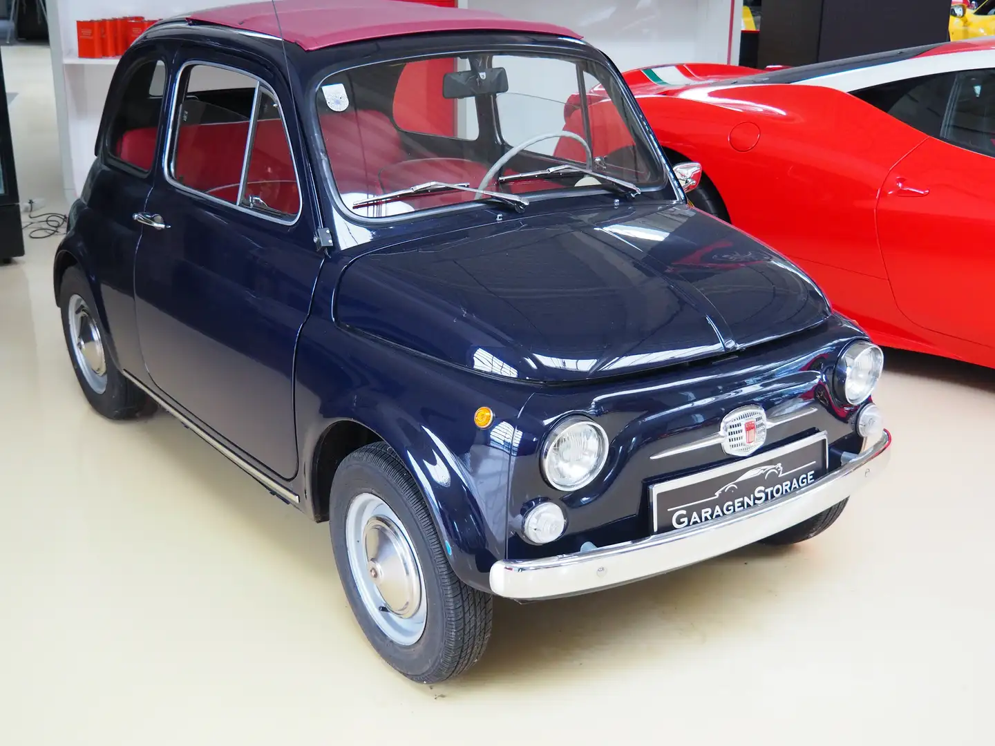 Fiat 500 D * SAMMLERSTÜCK * Blauw - 2