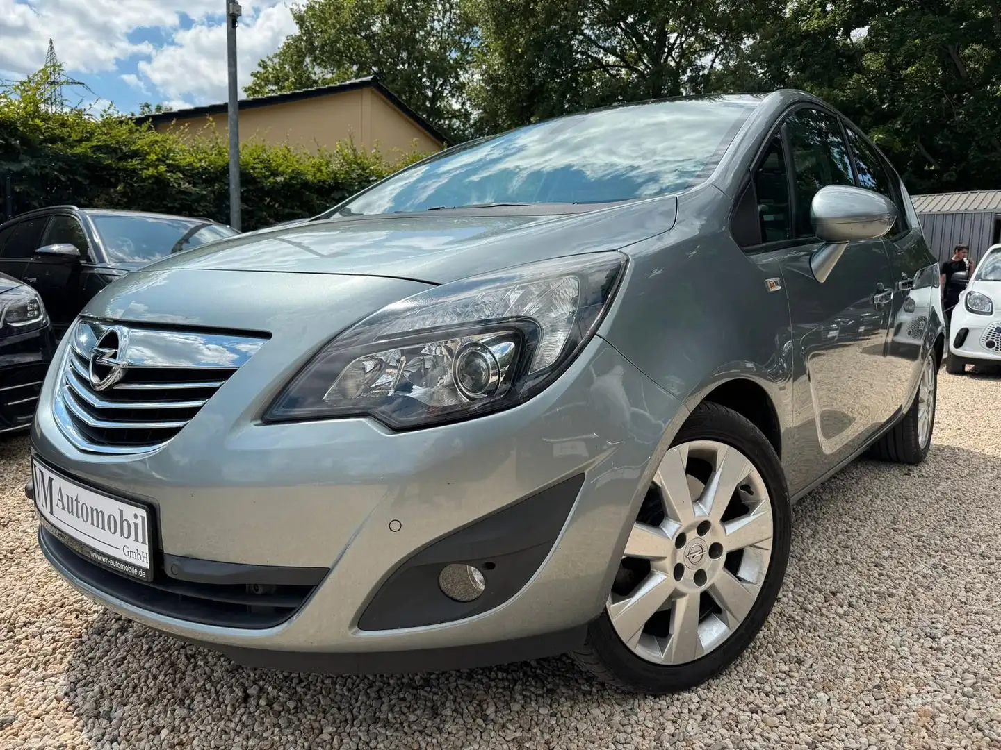 Opel Meriva B  Pano*Leder*Tempo*Navi*SitzHz*1.Hand Zilver - 1