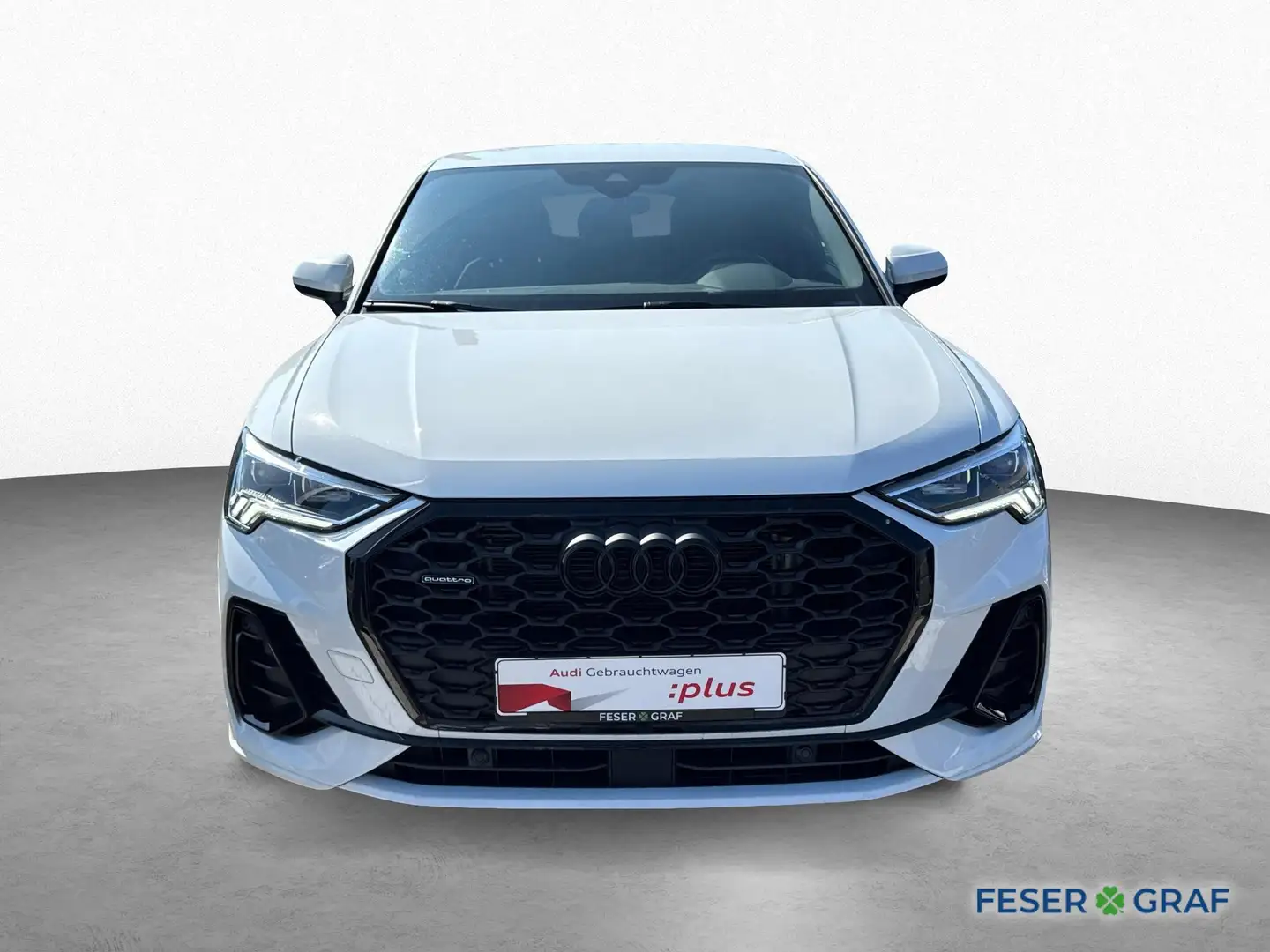 Audi Q3 Sportback 40 TFSI quattro 2x S line-ACC-LED-Navi- Blanc - 2