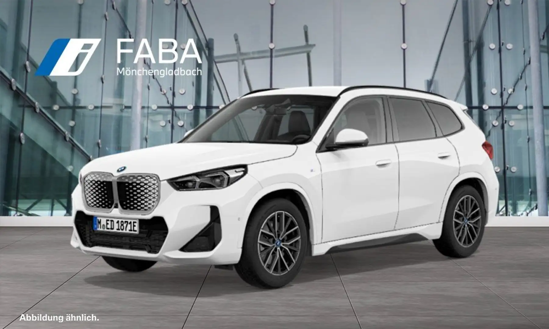 BMW iX1 eDrive20 M Sportpaket Head-Up HK HiFi DAB Bianco - 1