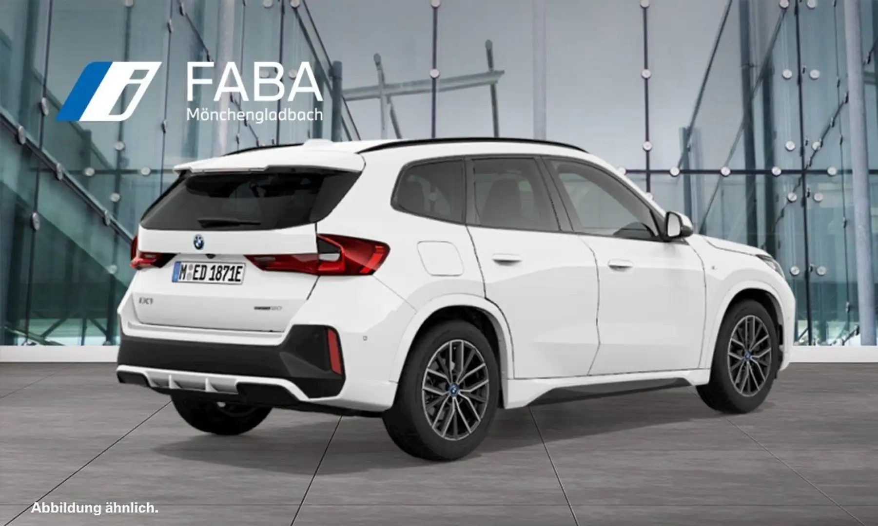BMW iX1 eDrive20 M Sportpaket Head-Up HK HiFi DAB Bianco - 2