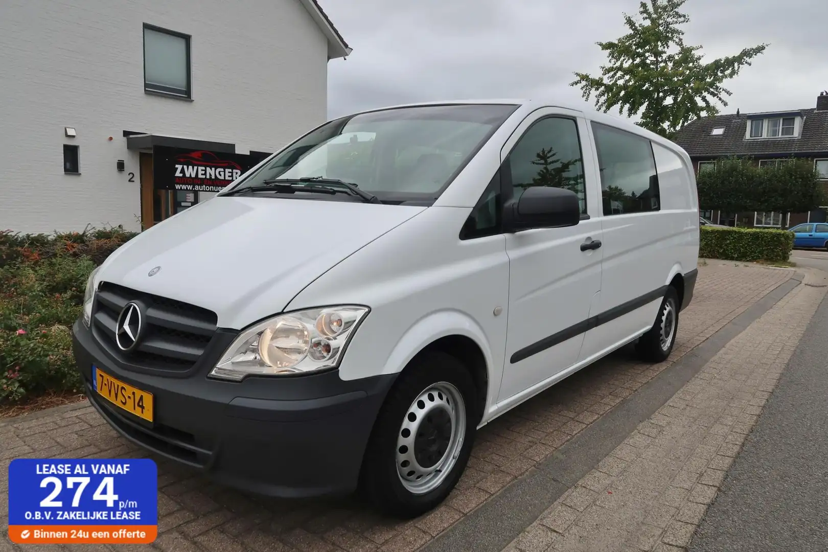 Mercedes-Benz Vito Bestel 113 CDI 320 Lang Aut ROLSTOELVERVOER|JOYSTE White - 1