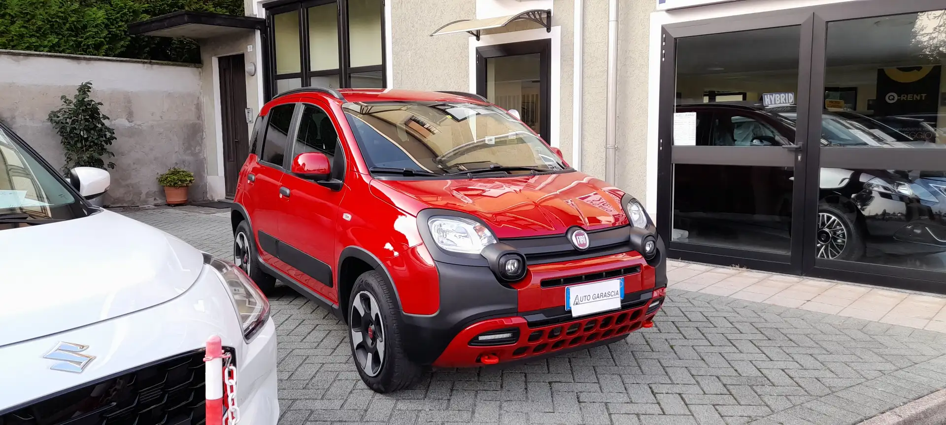 Fiat Panda 1.0  firefly HYBRID  CROSS  NEO PATENTATI!! Rosso - 1