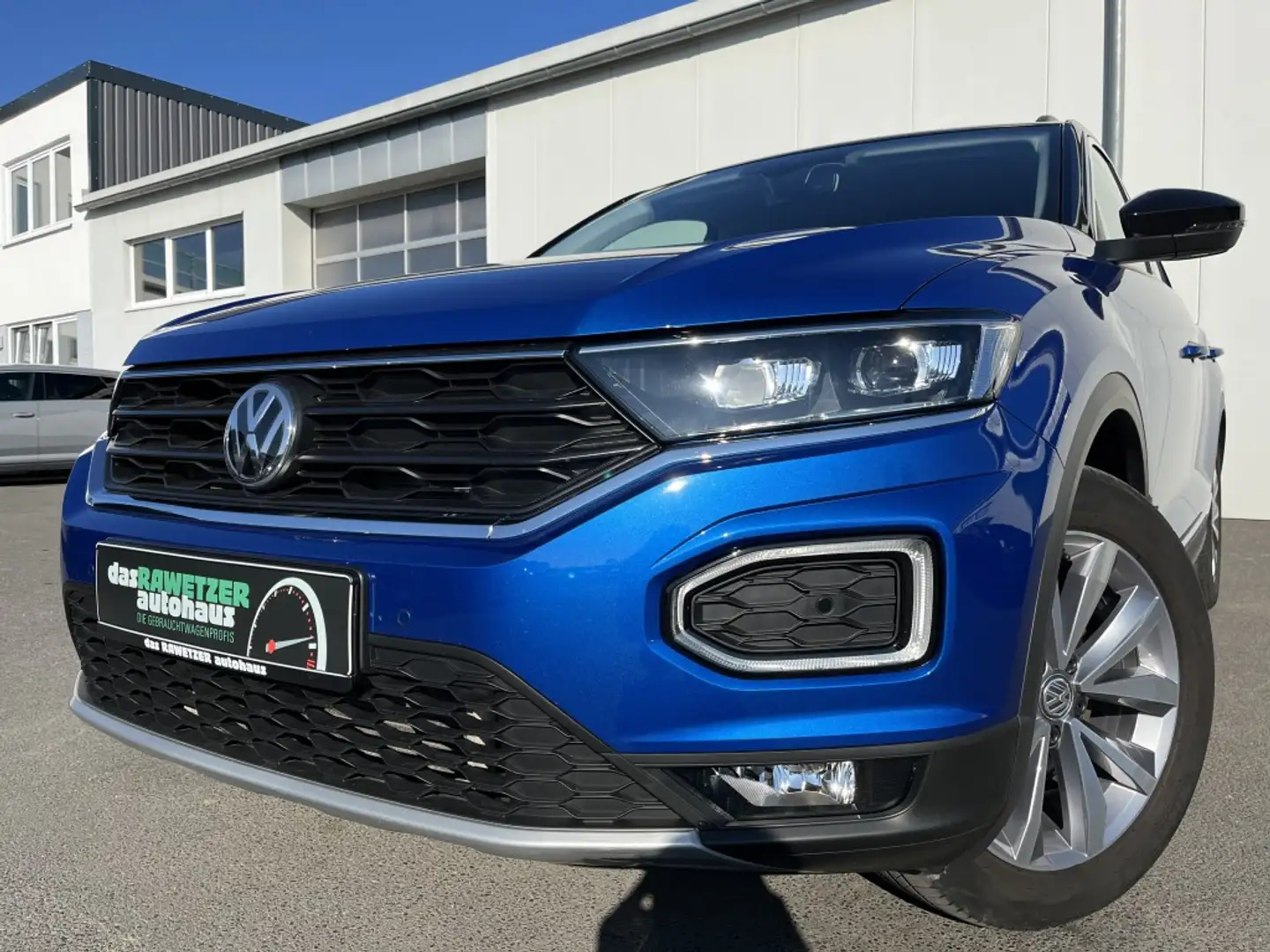 Volkswagen T-Roc 2.0 TDI DSG 4Motion Style 156€ m. 20% Anzahlung Blau - 1