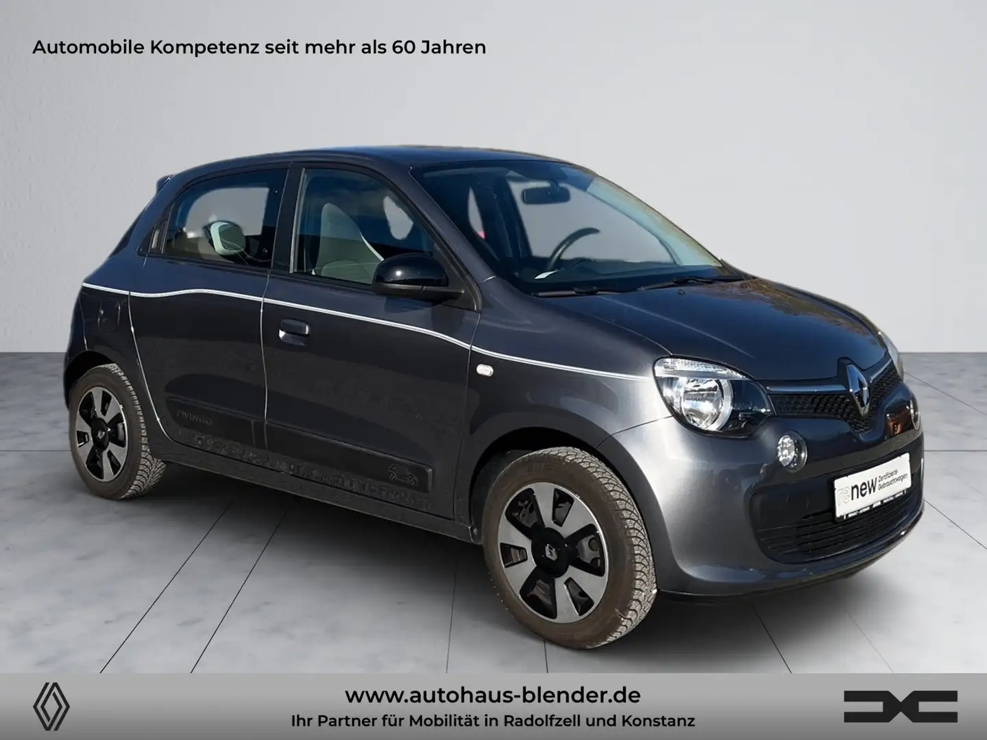 Renault Twingo LIMITED SCe 70 Automatik Grau - 2
