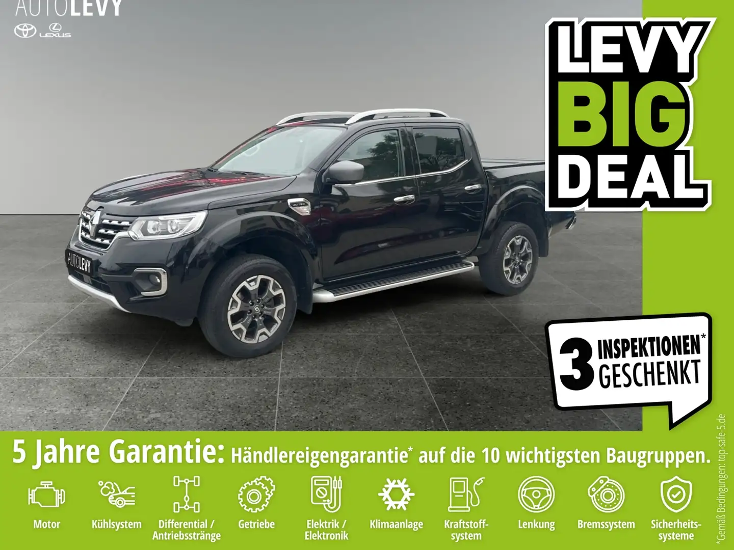 Renault Alaskan 2.3 dCi Intense Double Cab 4X4 AHK*Rollo Zwart - 1