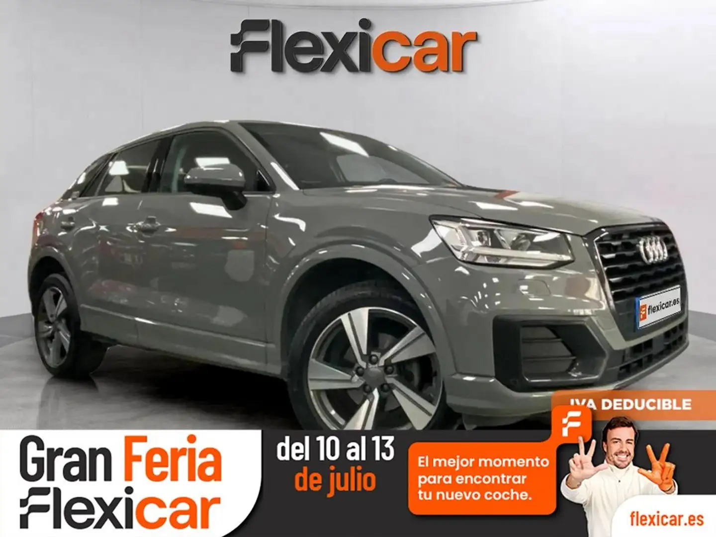 Audi Q2 30 TDI S line S tronic 85kW Gris - 1