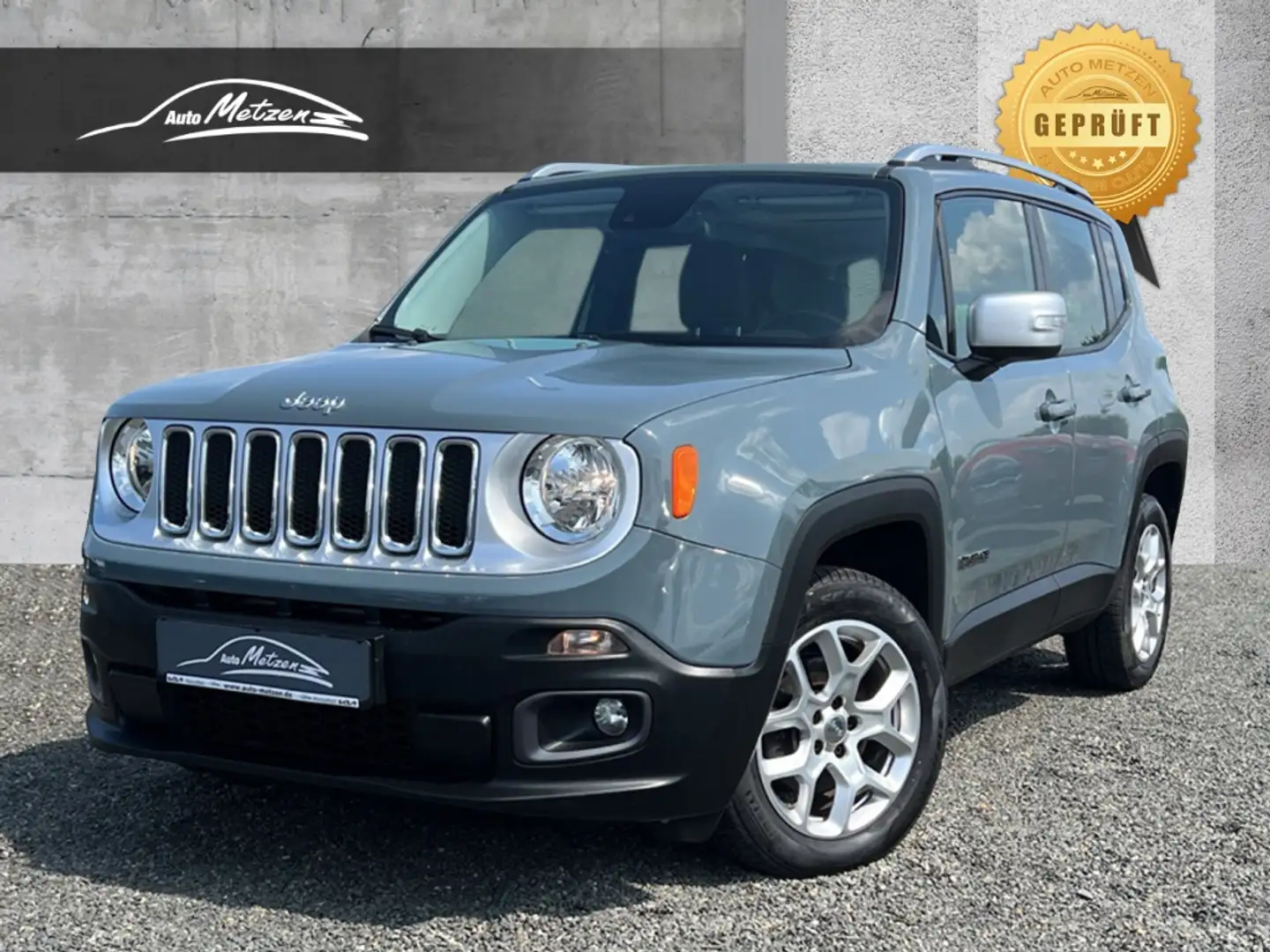 Jeep Renegade 2.0 Multijet Limited 4WD  Panorama Navi Leder Soun Gris - 2