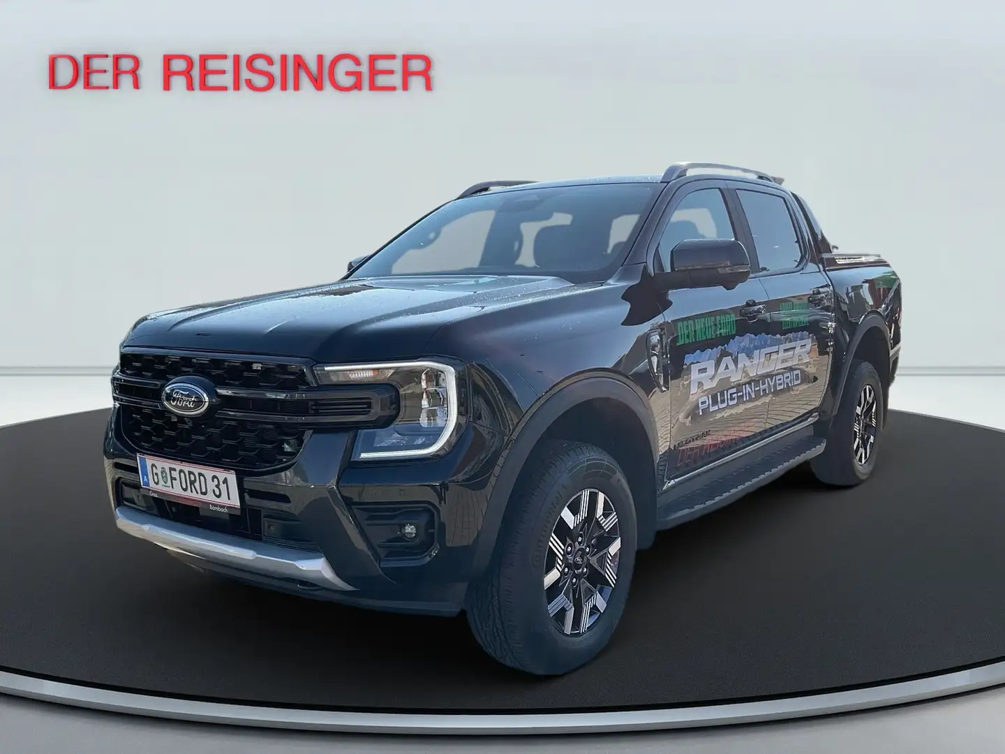 Ford Ranger Wildtrak PHEV DK 4WD Schwarz - 2