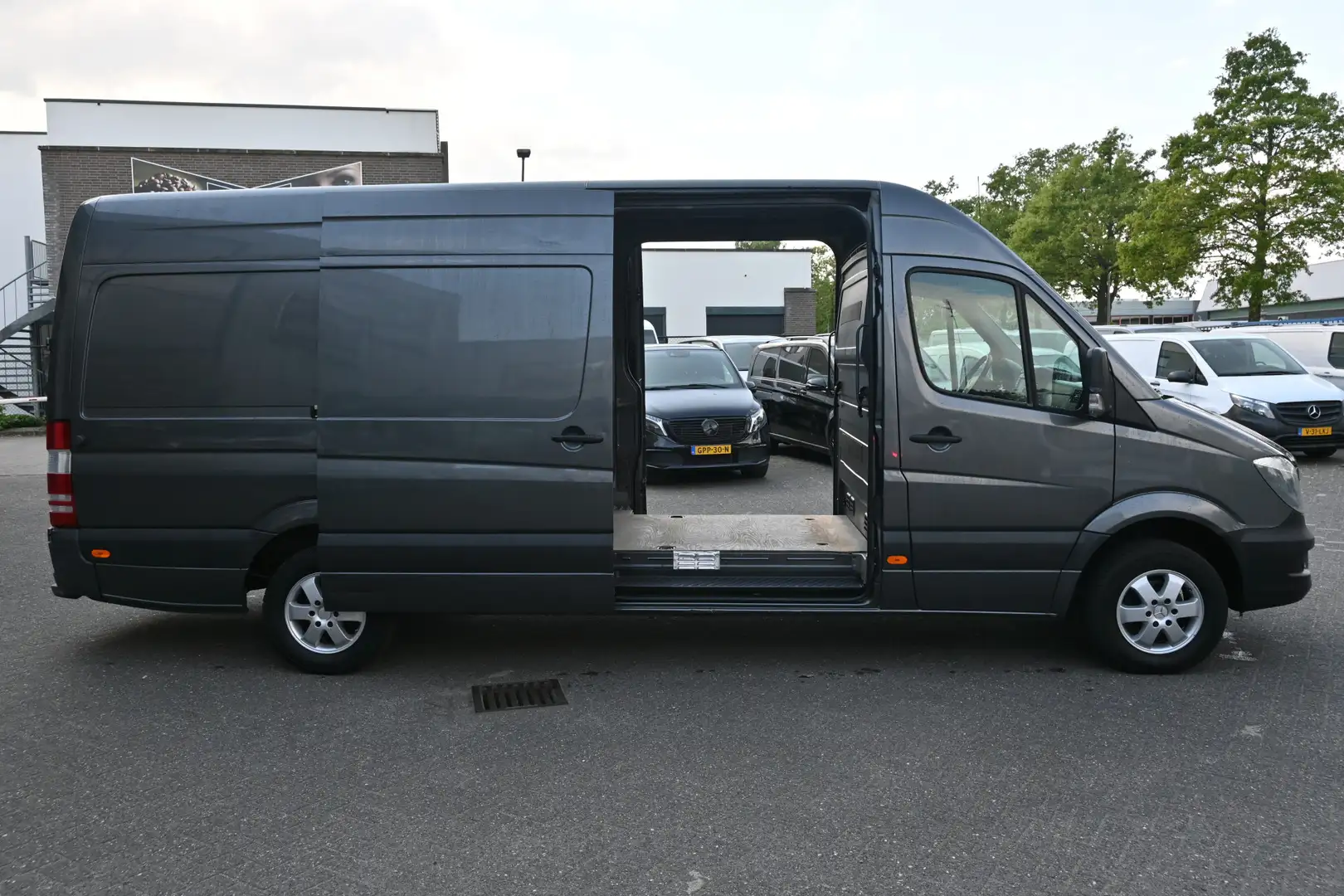 Mercedes-Benz Sprinter 316 CDI L3H2 Euro 6 2 Schuifdeuren, Geveerde stoel Серый - 2