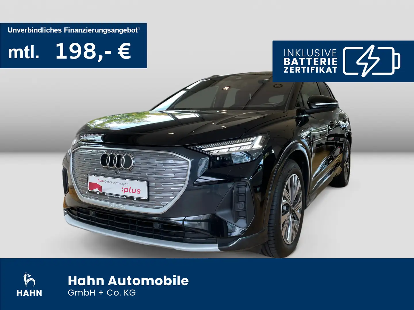 Audi Q4 e-tron Q4 40 e-tron HUD Matrix Pano CAM Carplay Standkl Schwarz - 1