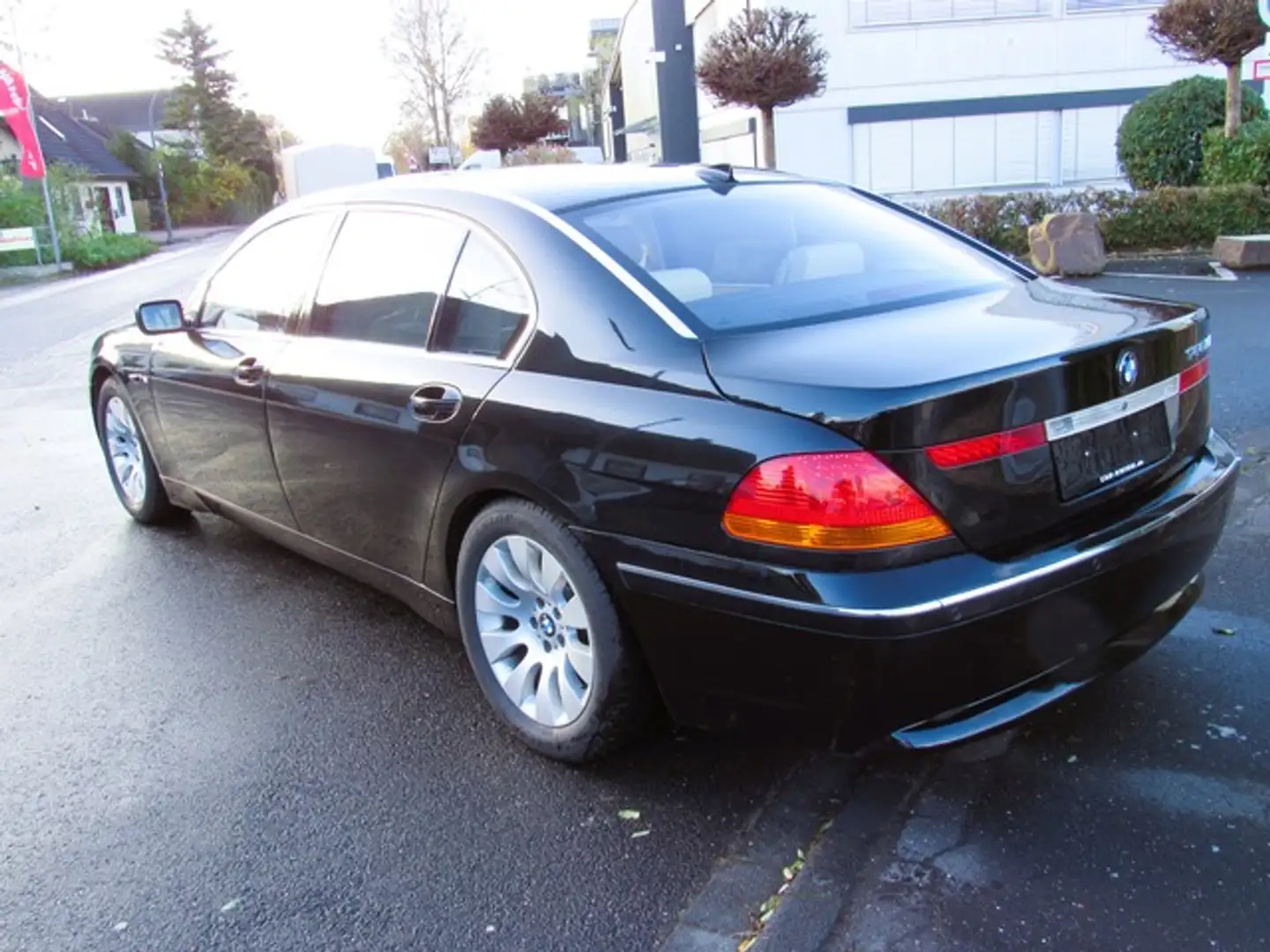 BMW 760 760Li V12 "Top Zustand" Alcantara-Himmel Voll Чорний - 2