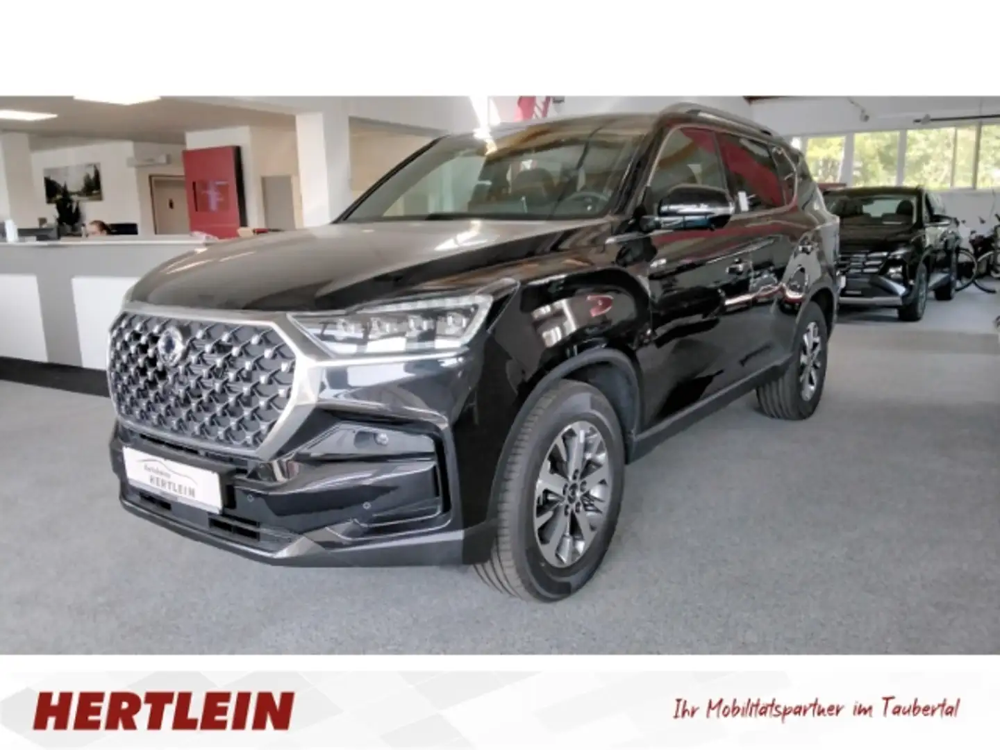 KGM Rexton Luxury 2,2,Allrad,3,5 to.Anhängelast,Klima E-Sitze Schwarz - 1