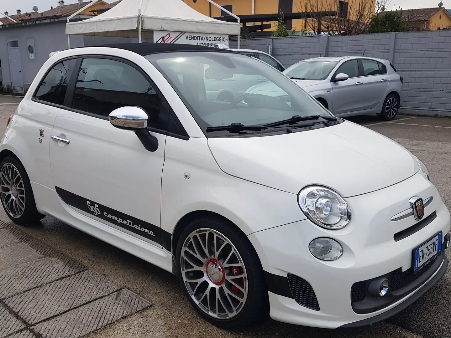 Abarth 595C 1.4 16v t. t-jet Competizione 160cv mta Weiß - 2