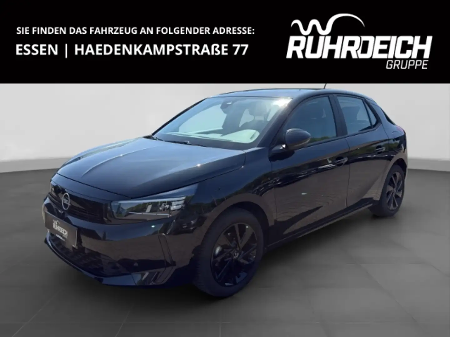 Opel Corsa F FACELIFT 1.2 ALLWETTER SHZ PDC KAMERA CARPLAY Schwarz - 1