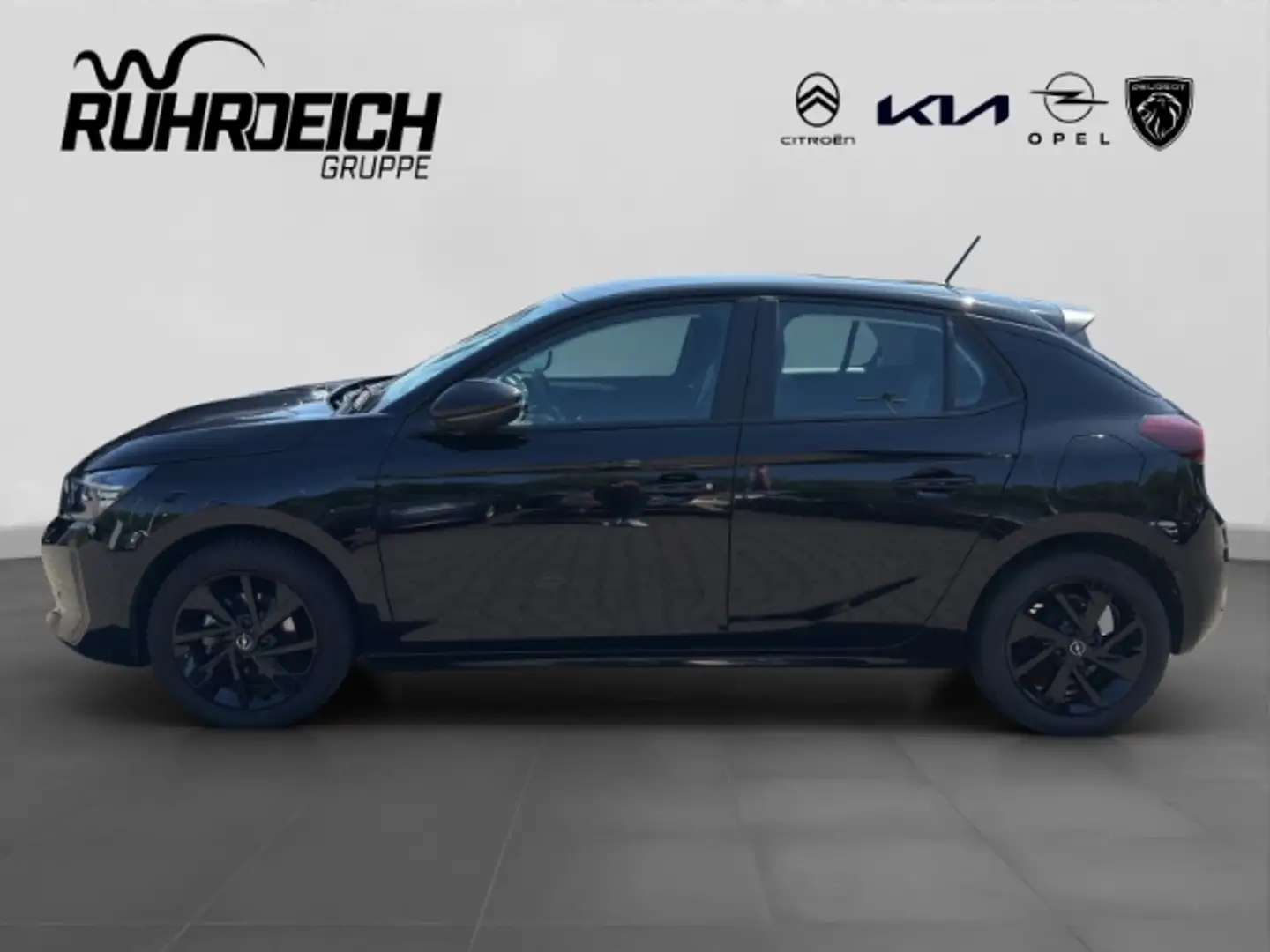 Opel Corsa F FACELIFT 1.2 ALLWETTER SHZ PDC KAMERA CARPLAY Schwarz - 2