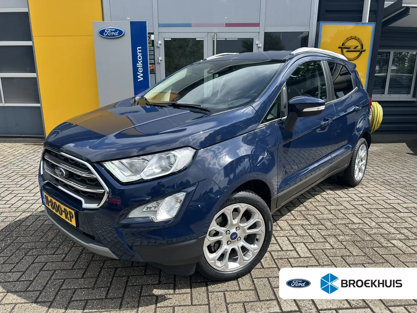 Ford EcoSport 1.0 125PK Titanium | STOEL-, STUUR- EN VOORRUIT VE Blauw - 1