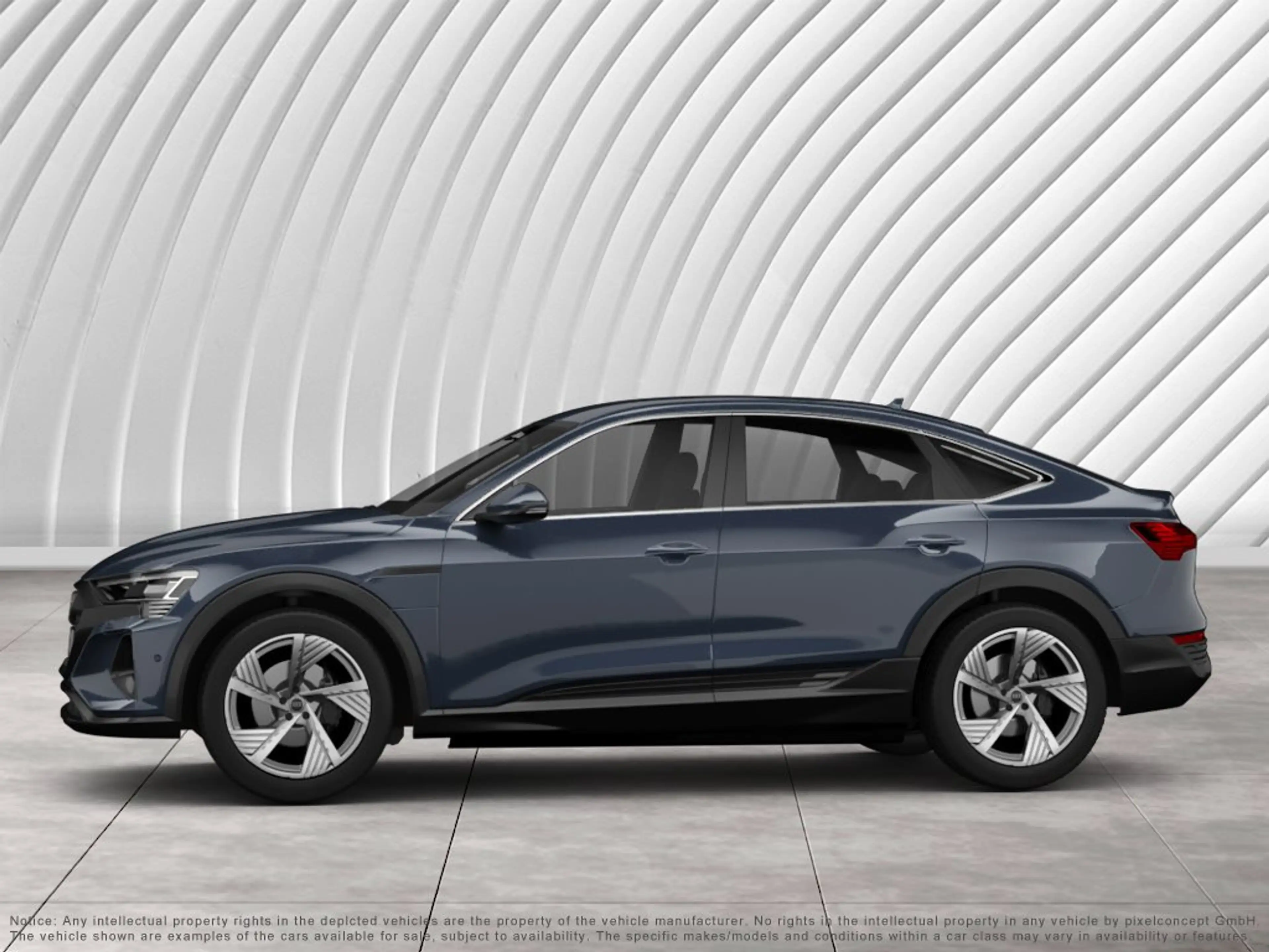 Audi Q8 e-tron 55 quattro advanced AHK /HUD /4 J Batteriegarantie — photo 3