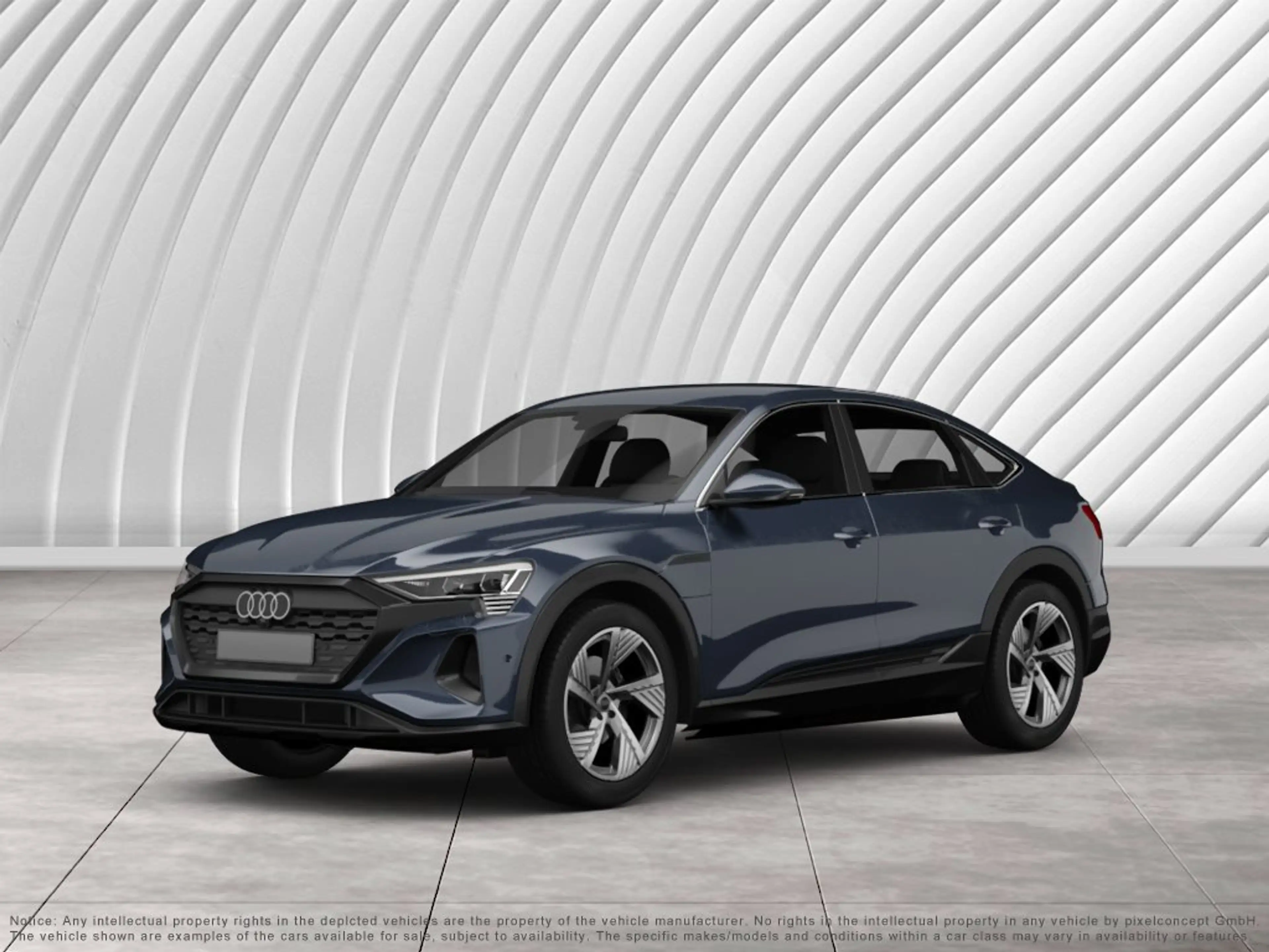 Audi Q8 e-tron 55 quattro advanced AHK /HUD /4 J Batteriegarantie