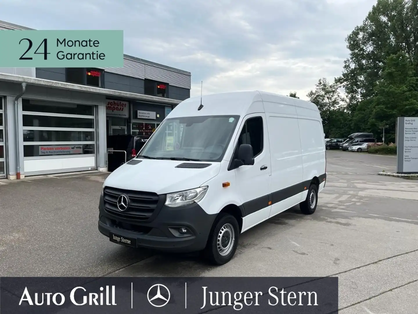Mercedes-Benz Sprinter 317 Kasten *3665*Klima*360Kam*Allwetter Blanc - 2