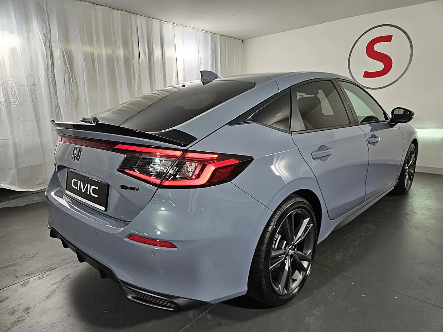Honda Civic Hybrid Sport Aut. Sport Paket | Auto Stahl Wien 23 Grau - 2